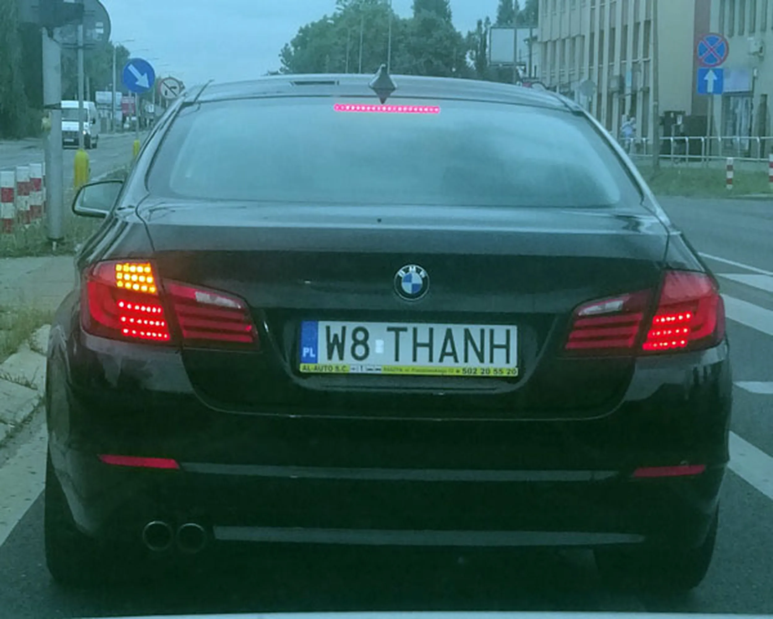 Fajny numer, blacha W8 THANH