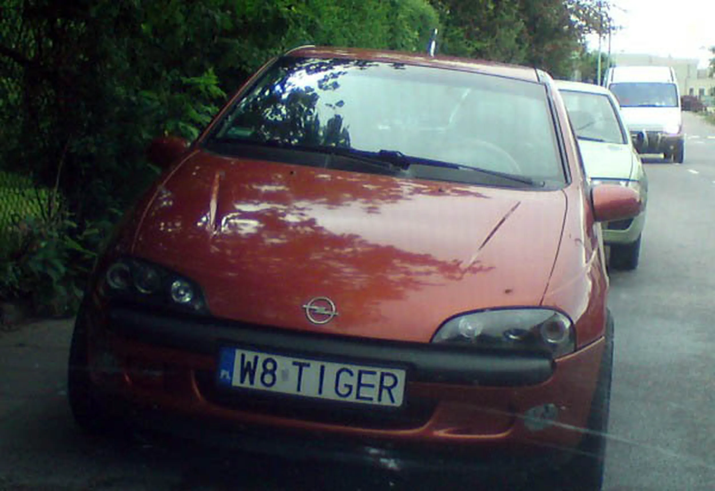 Fajny numer, blacha W8 TIGER