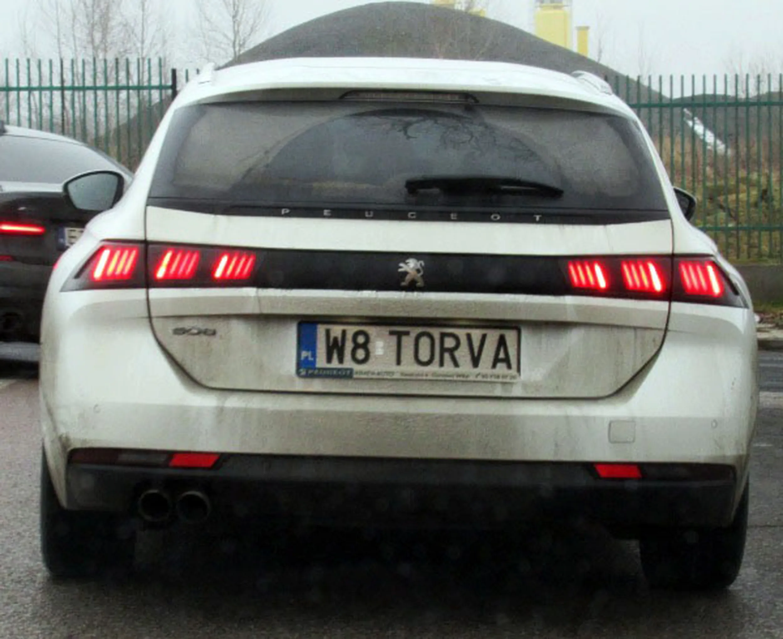 Fajny numer, blacha W8 TORVA