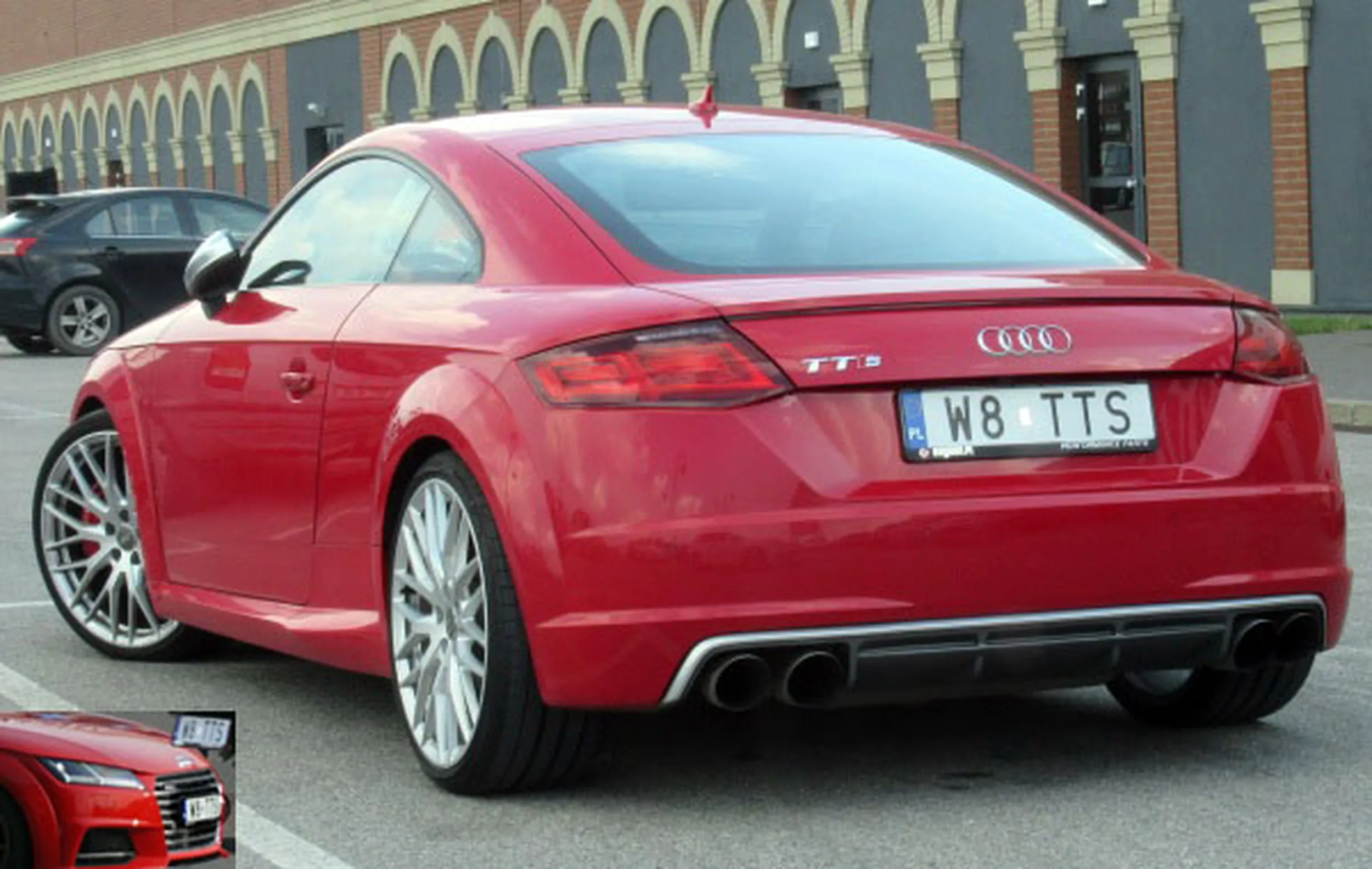 Fajny numer, blacha W8 TTS