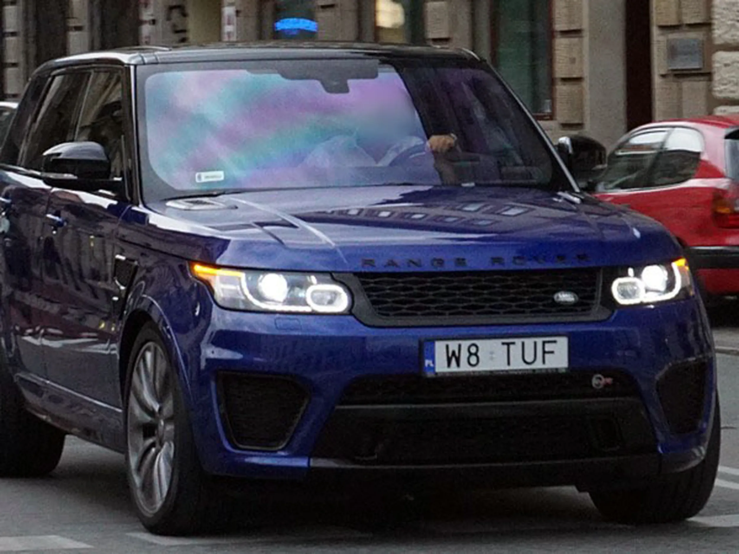 Fajny numer, blacha W8 TUF