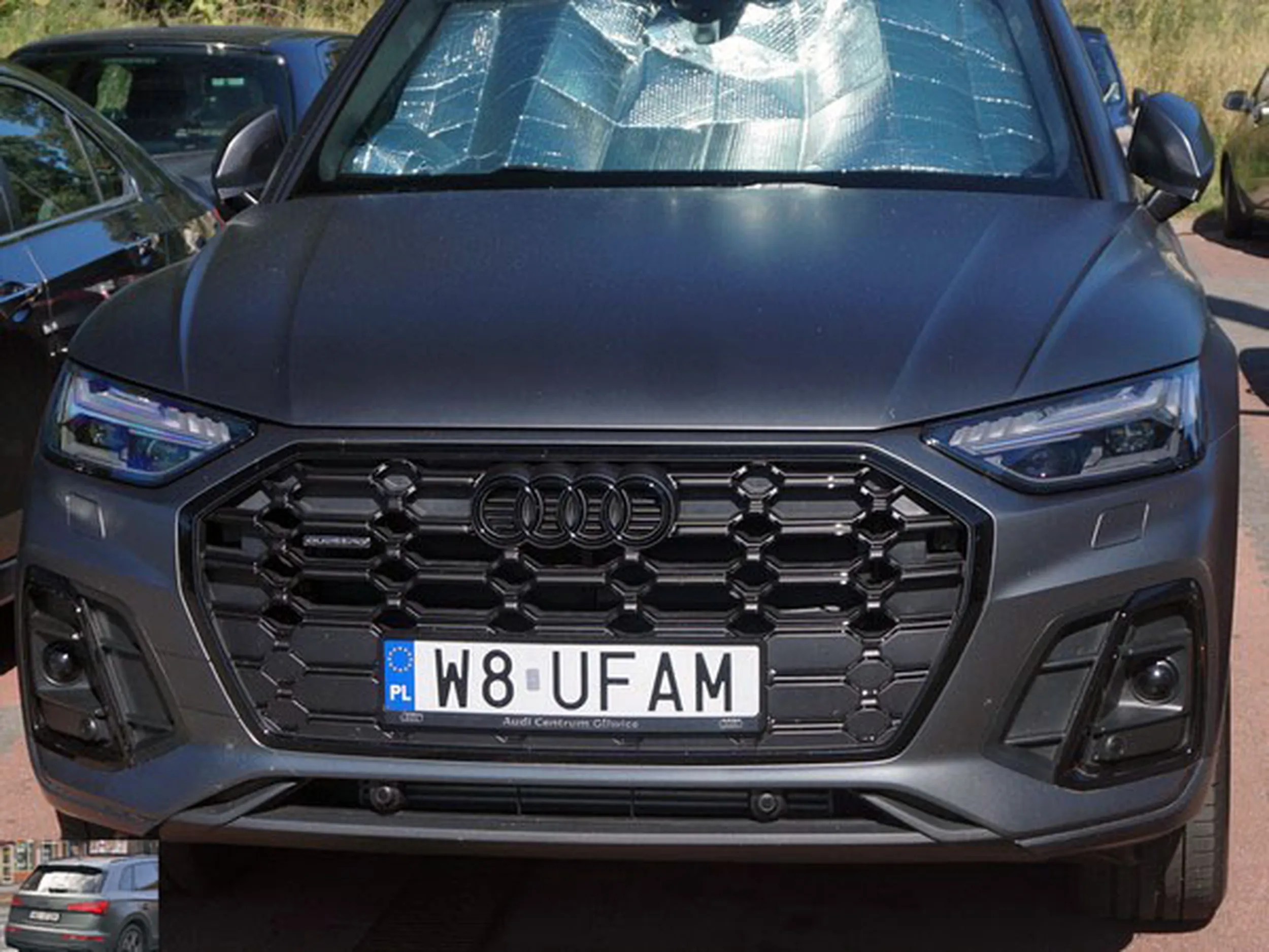 Fajny numer, blacha W8 UFAM