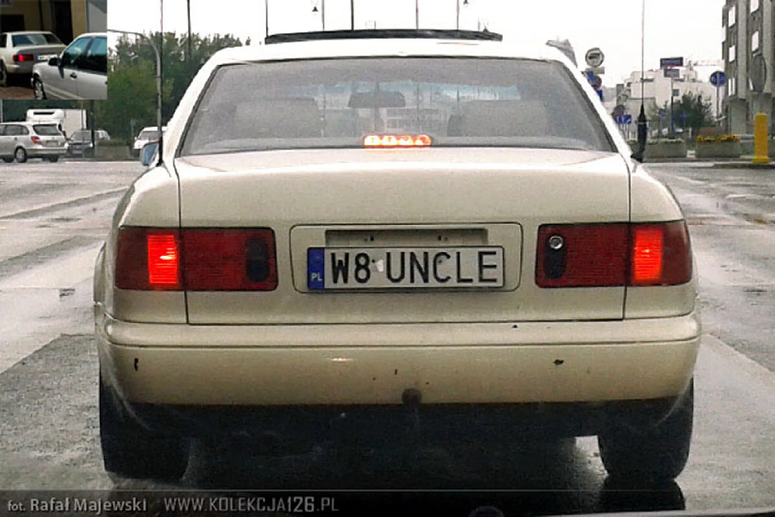 Fajny numer, blacha W8 UNCLE