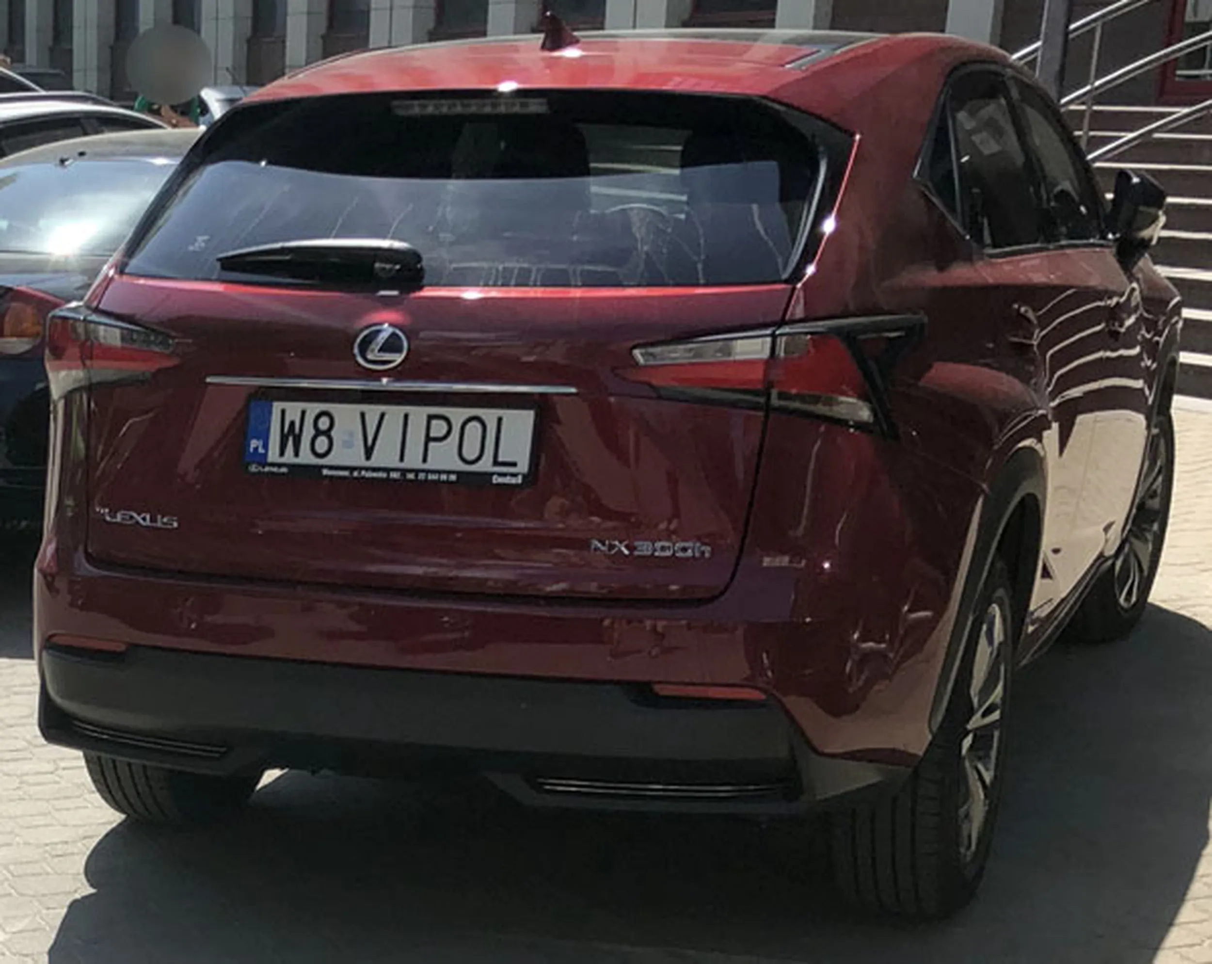 Fajny numer, blacha W8 VIPOL