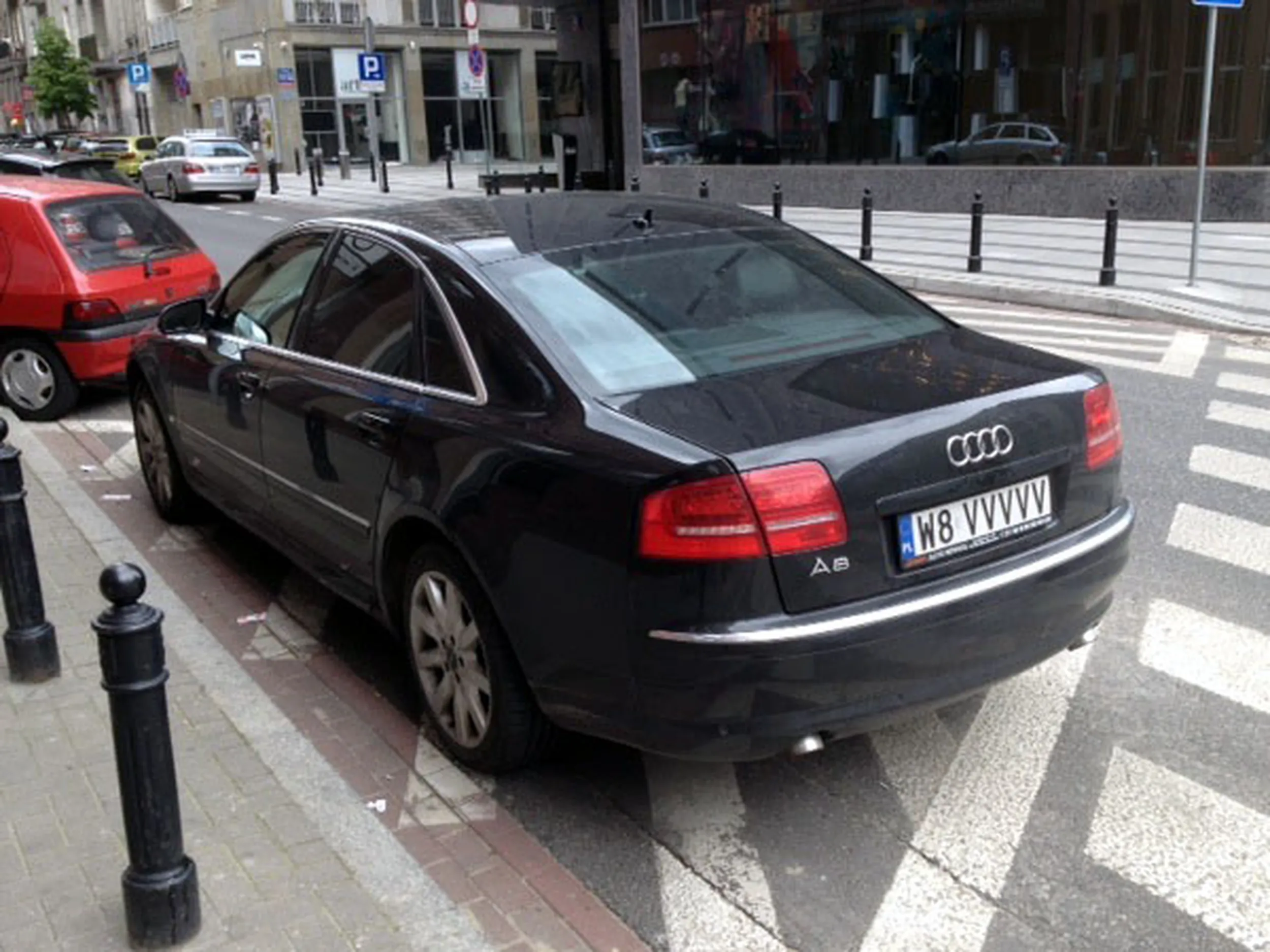 Fajny numer, blacha W8 VVVVV