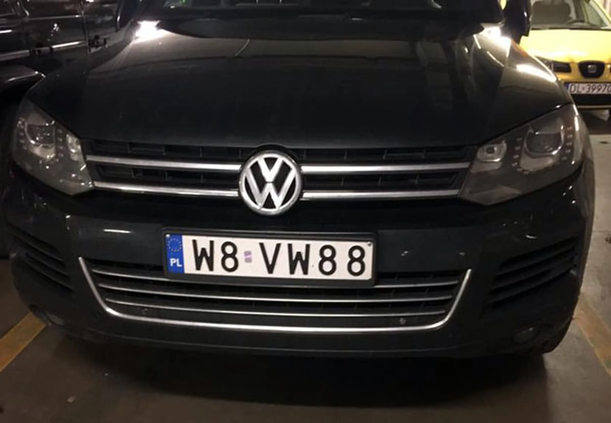 Fajny numer, blacha W8 VW88