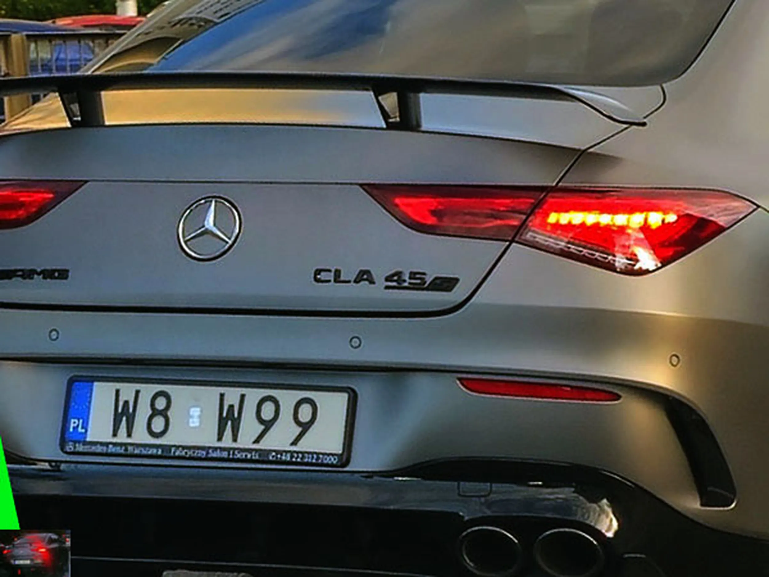 Fajny numer, blacha W8 W99