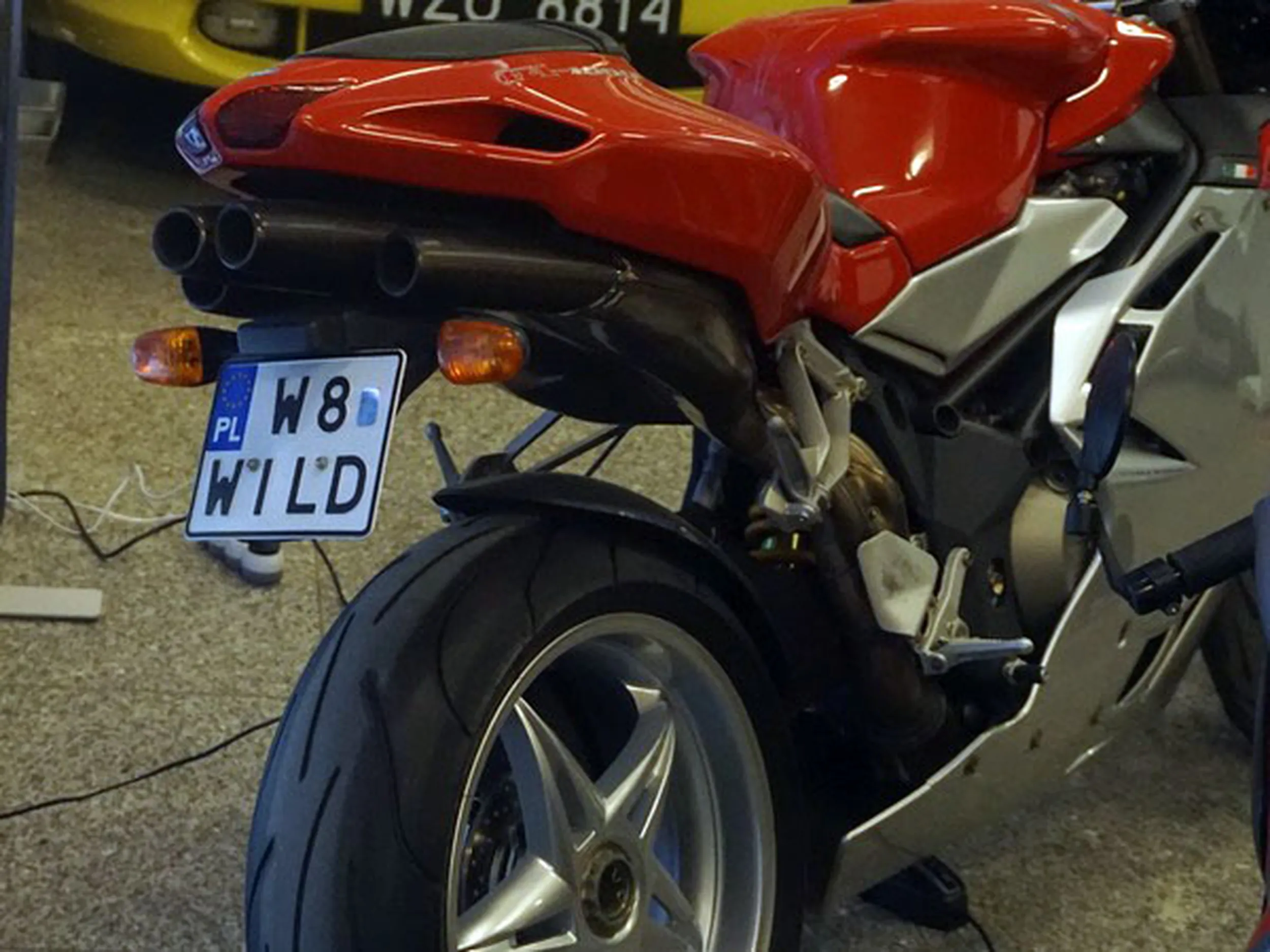 Fajny numer, blacha W8 WILD