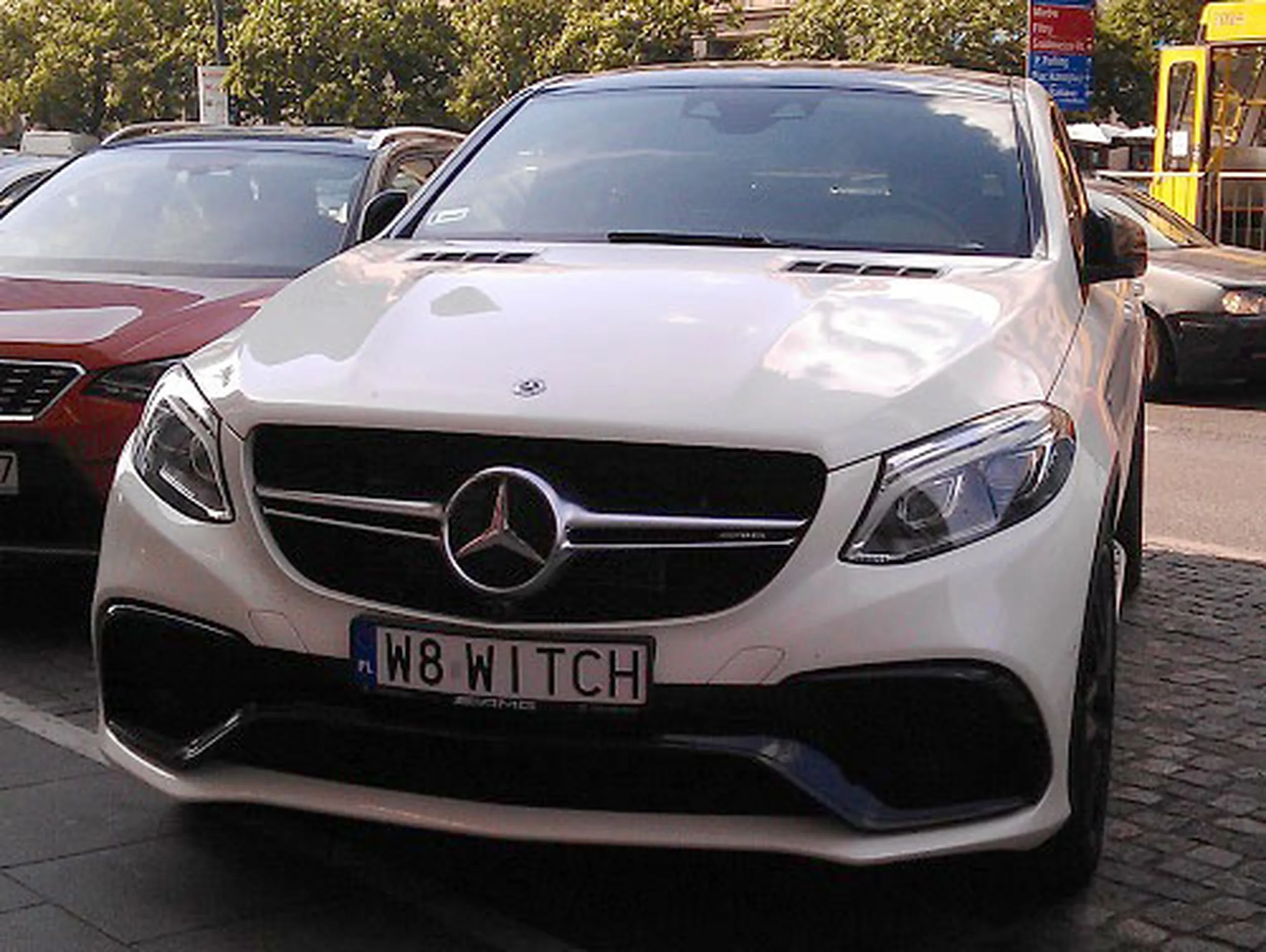 Fajny numer, blacha W8 WITCH