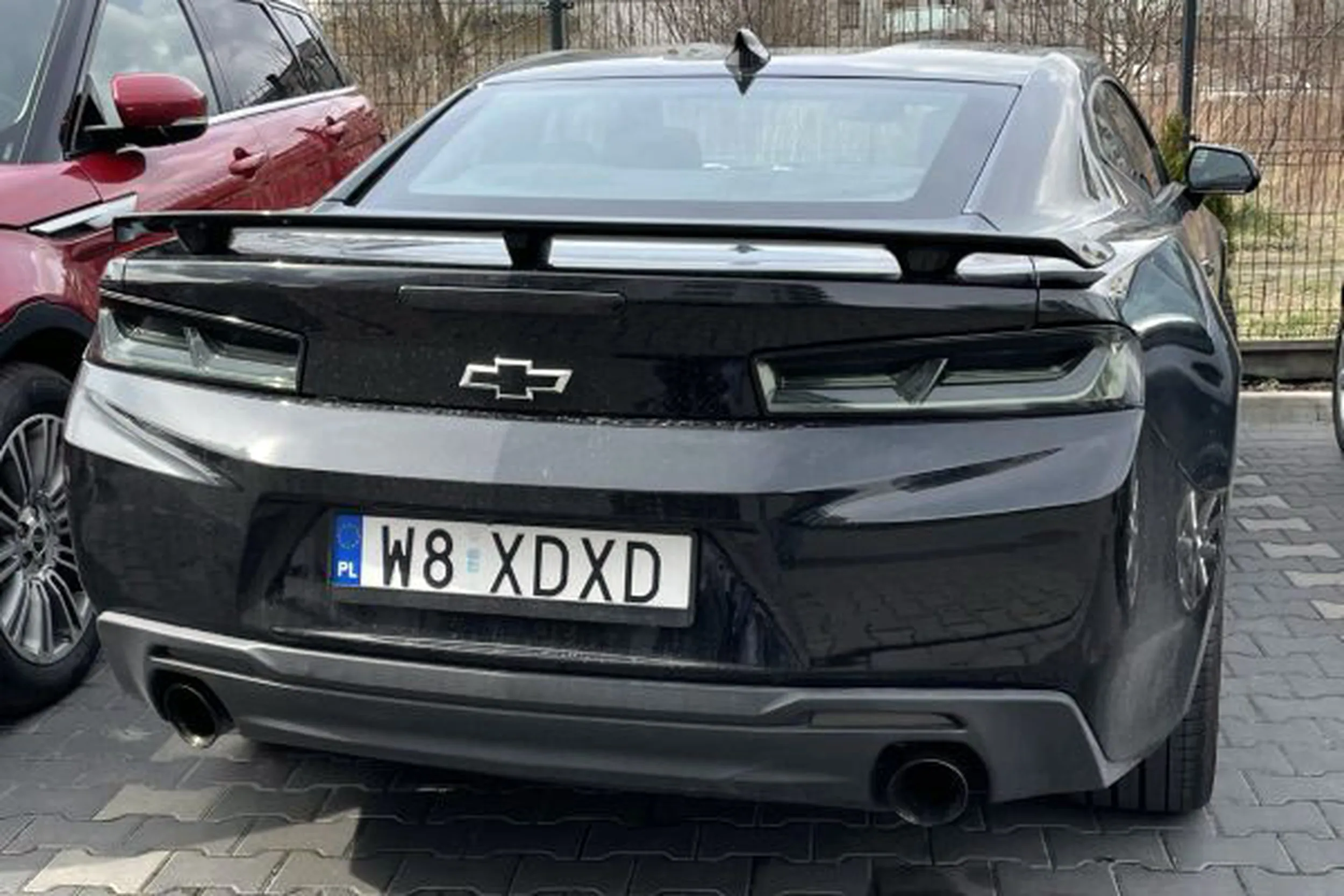 Fajny numer, blacha W8 XDXD