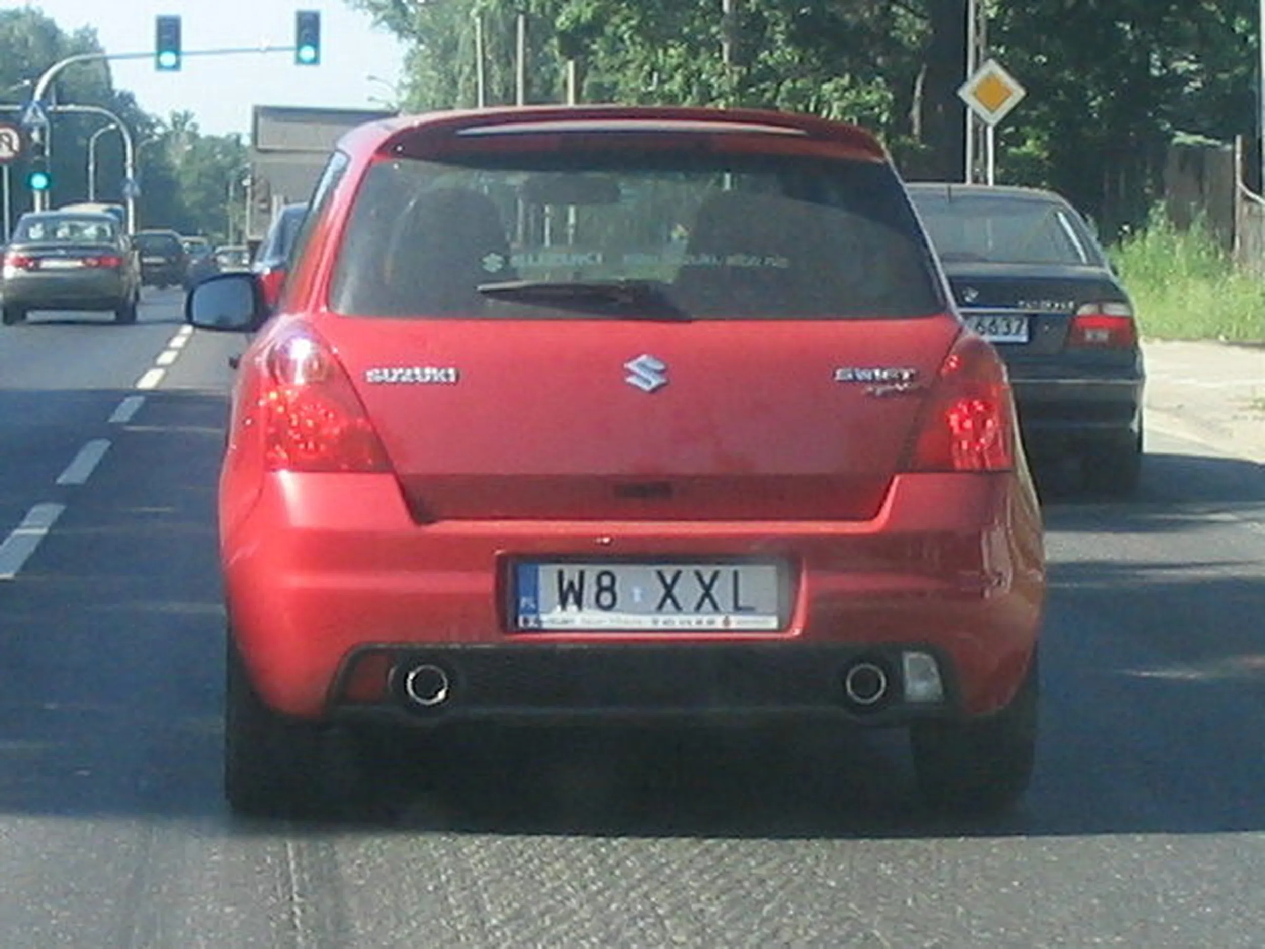 Fajny numer, blacha W8 XXL