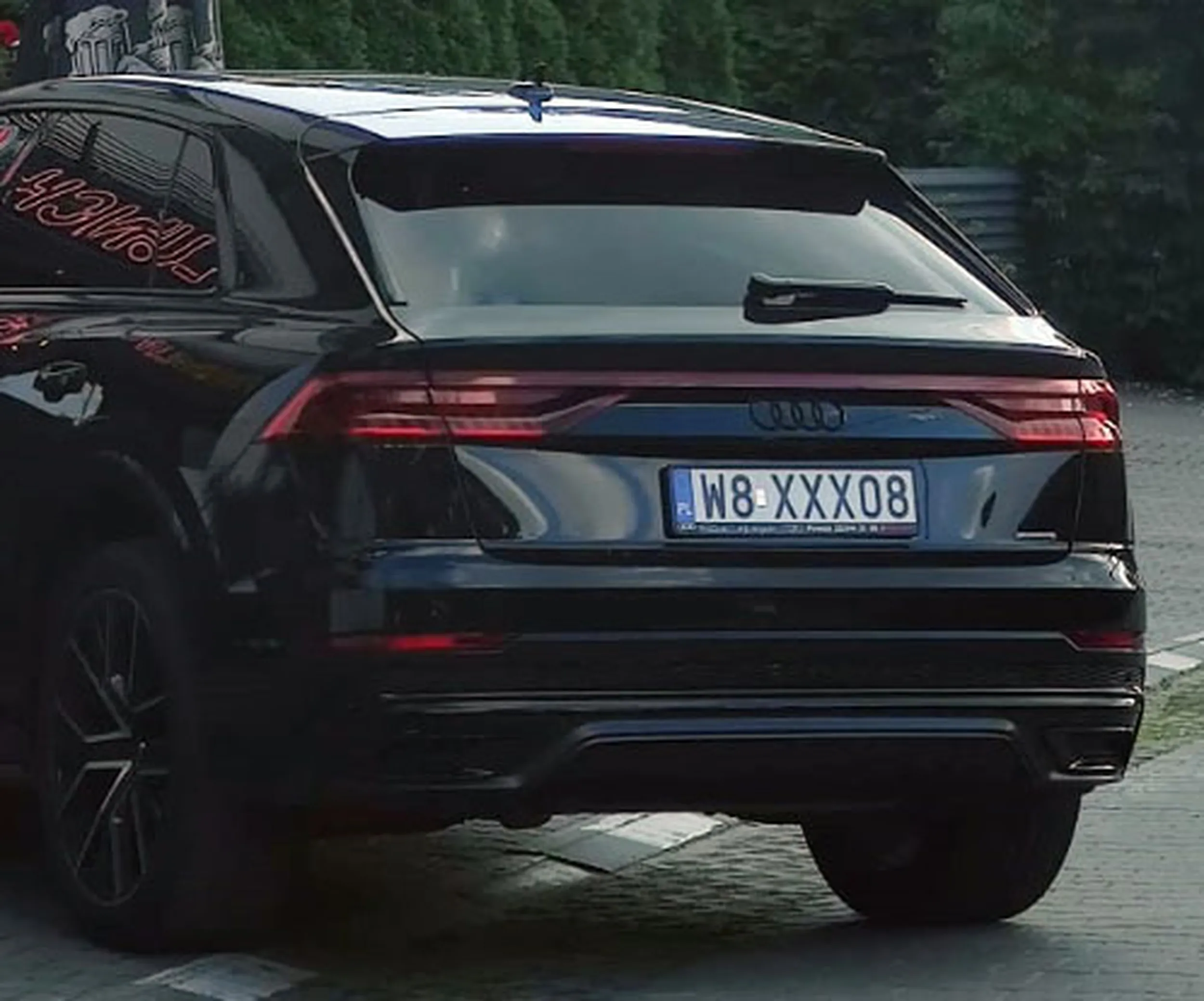 Fajny numer, blacha W8 XXX08