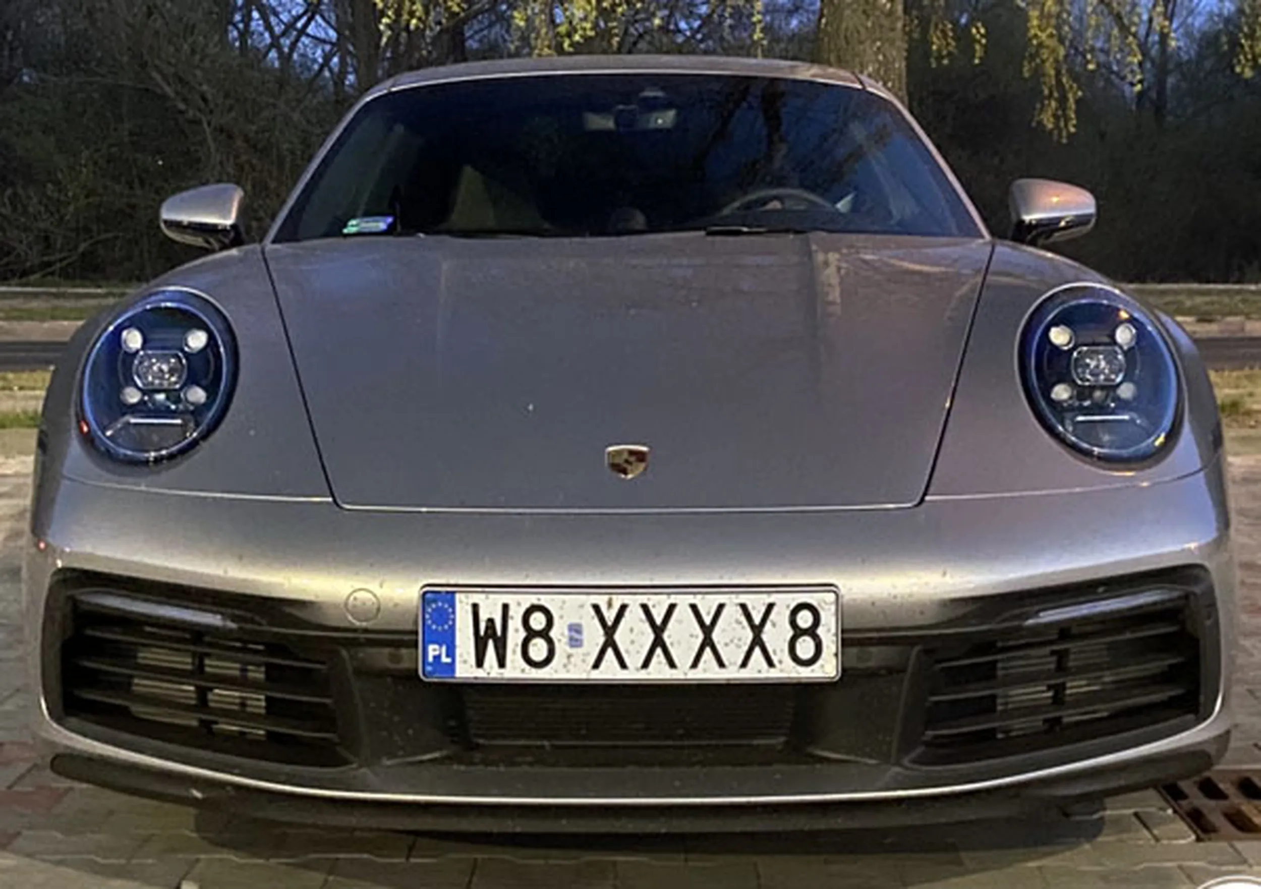 Fajny numer, blacha W8 XXXX8