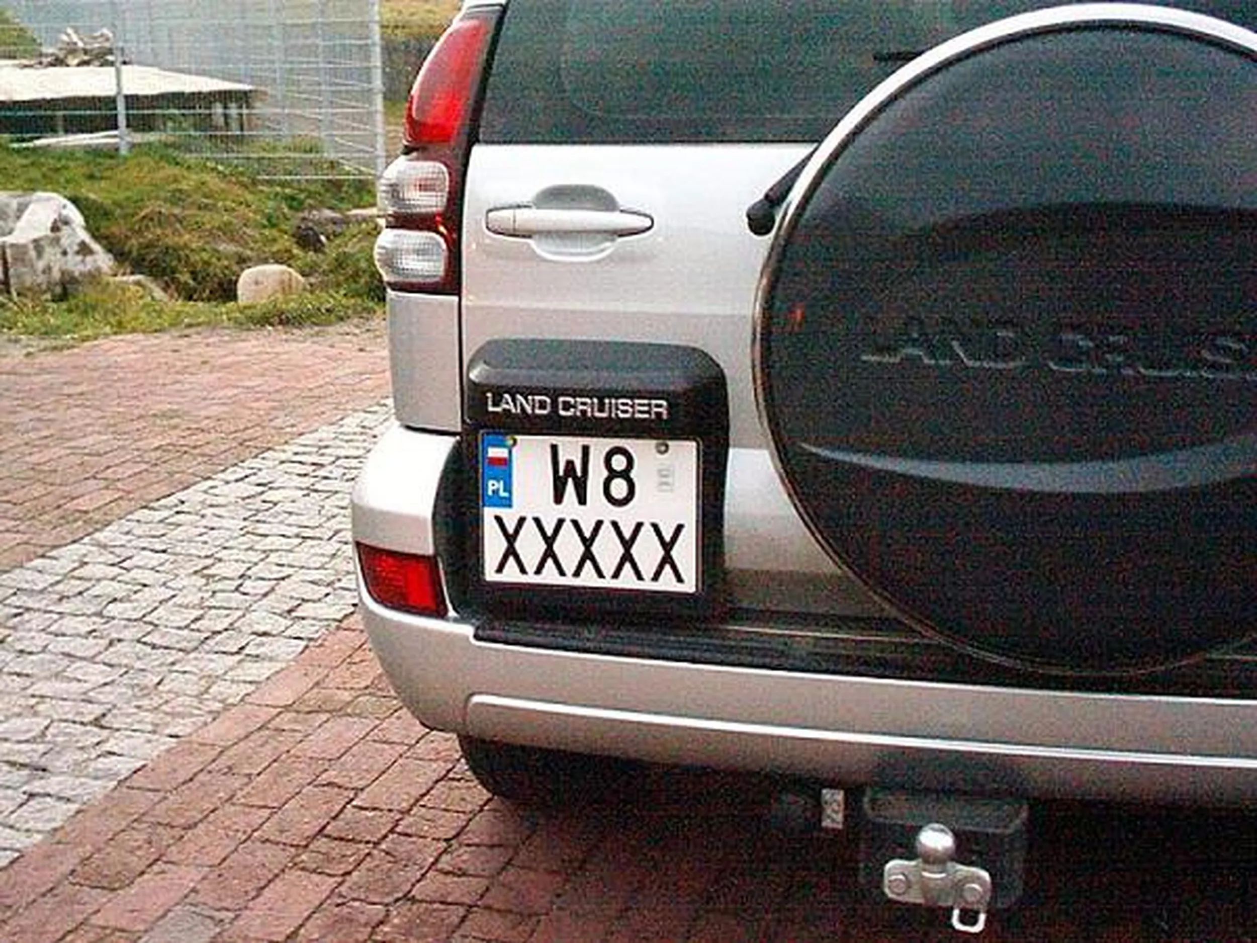 Fajny numer, blacha W8 XXXXX