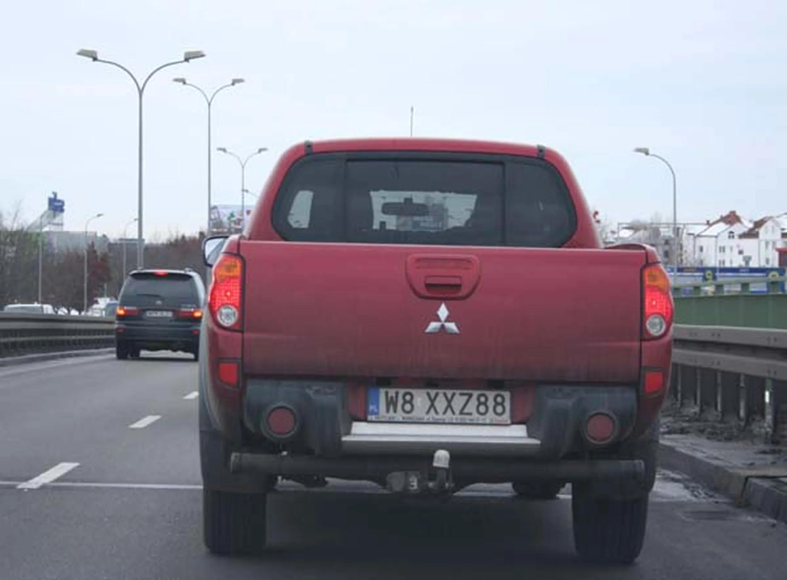 Fajny numer, blacha W8 XXZ88