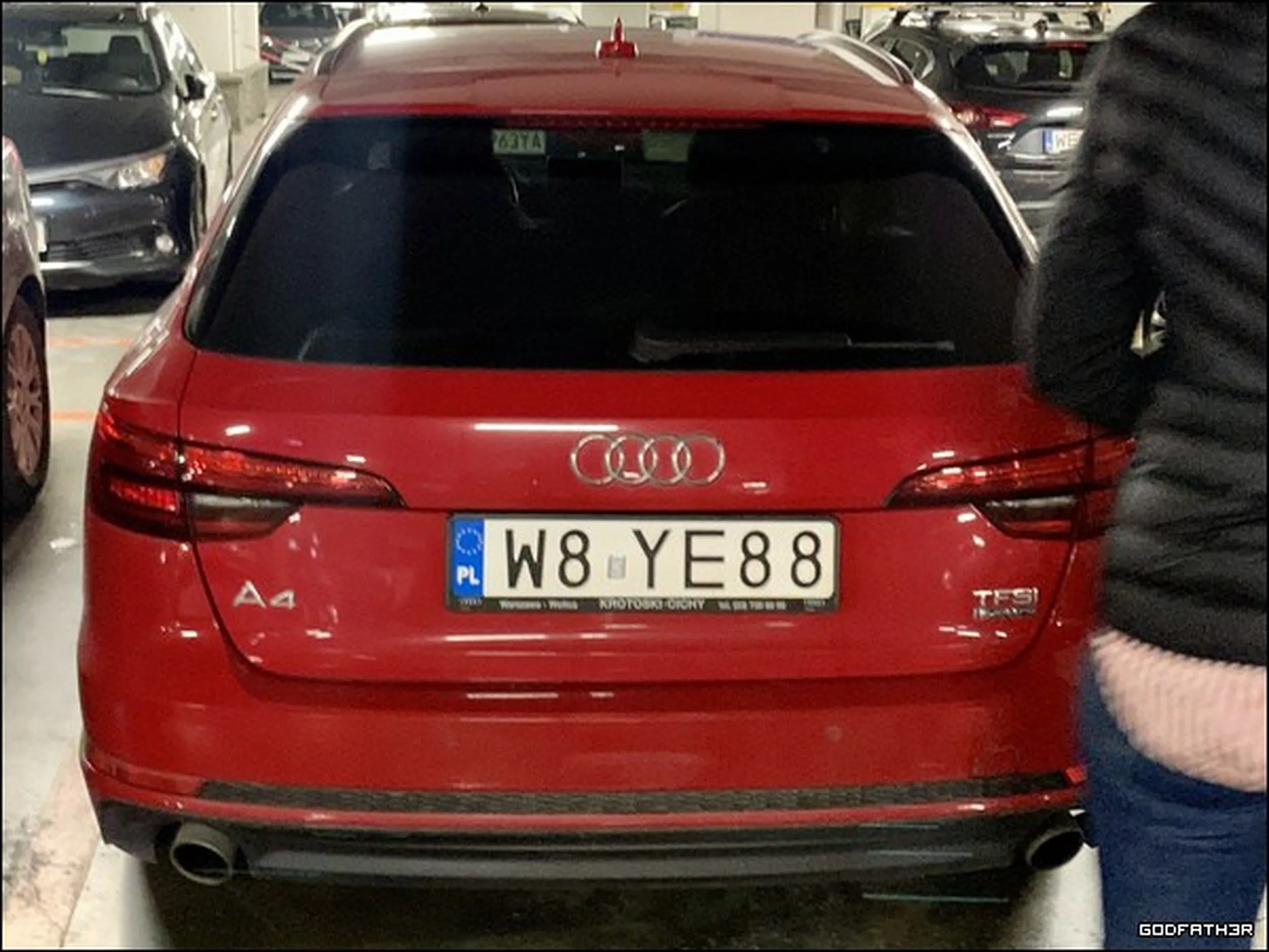 Fajny numer, blacha W8 YE88