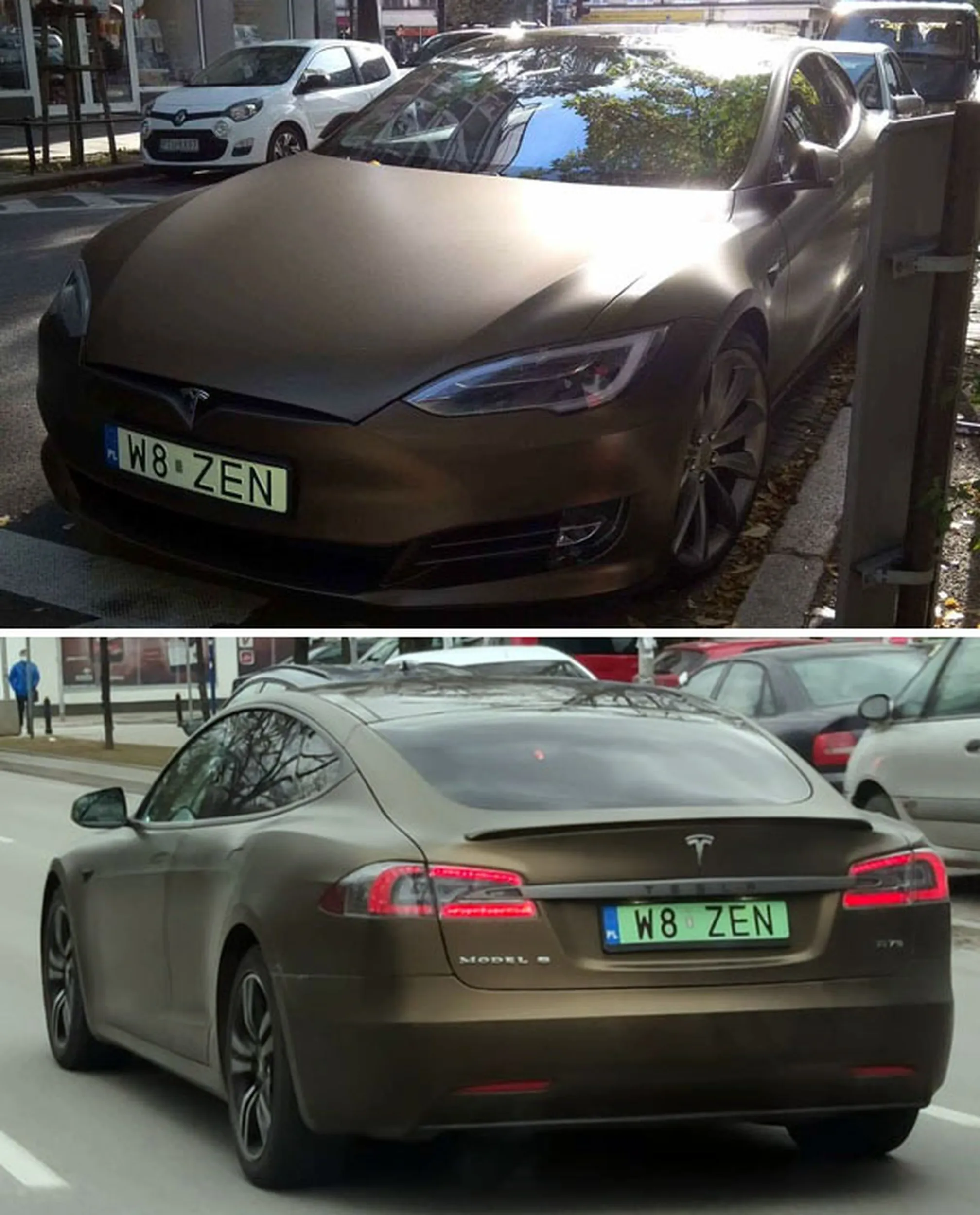 Fajny numer, blacha W8 ZEN