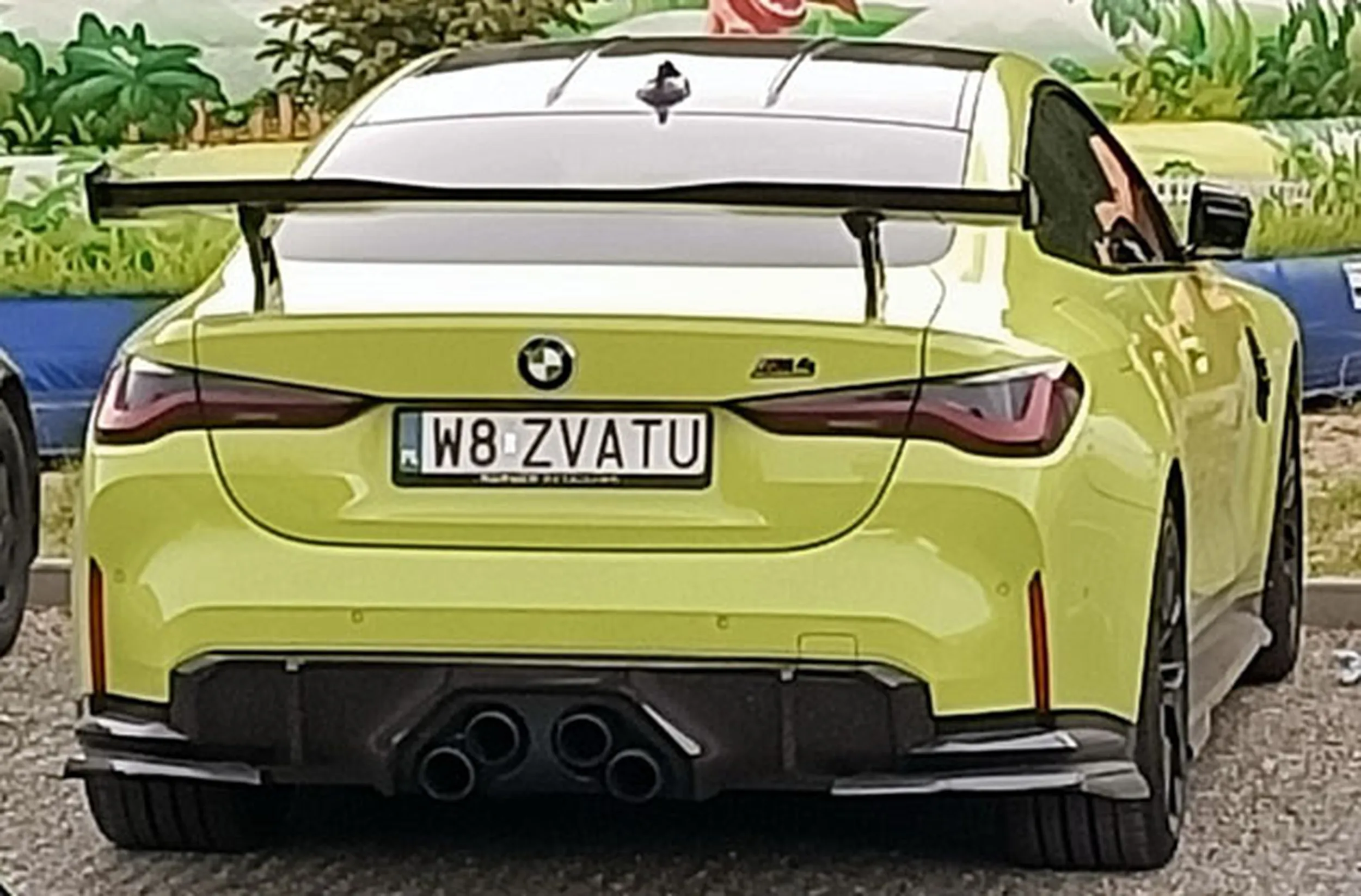 Fajny numer, blacha W8 ZVATU