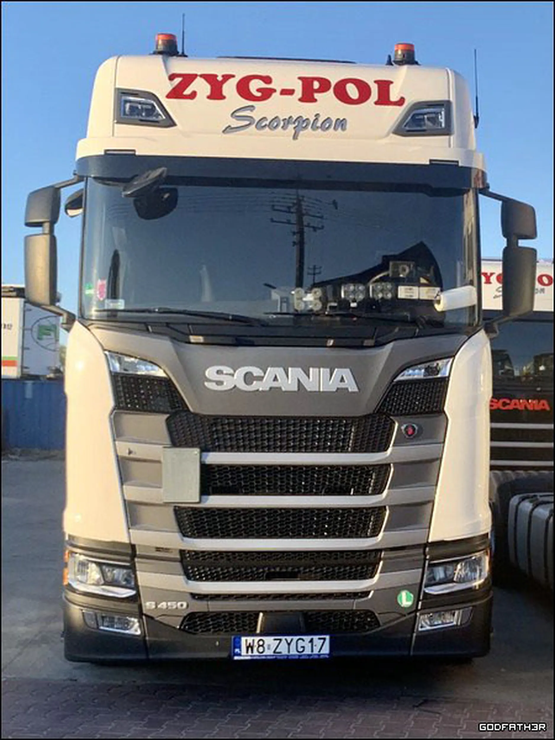 Fajny numer, blacha W8 ZYG17