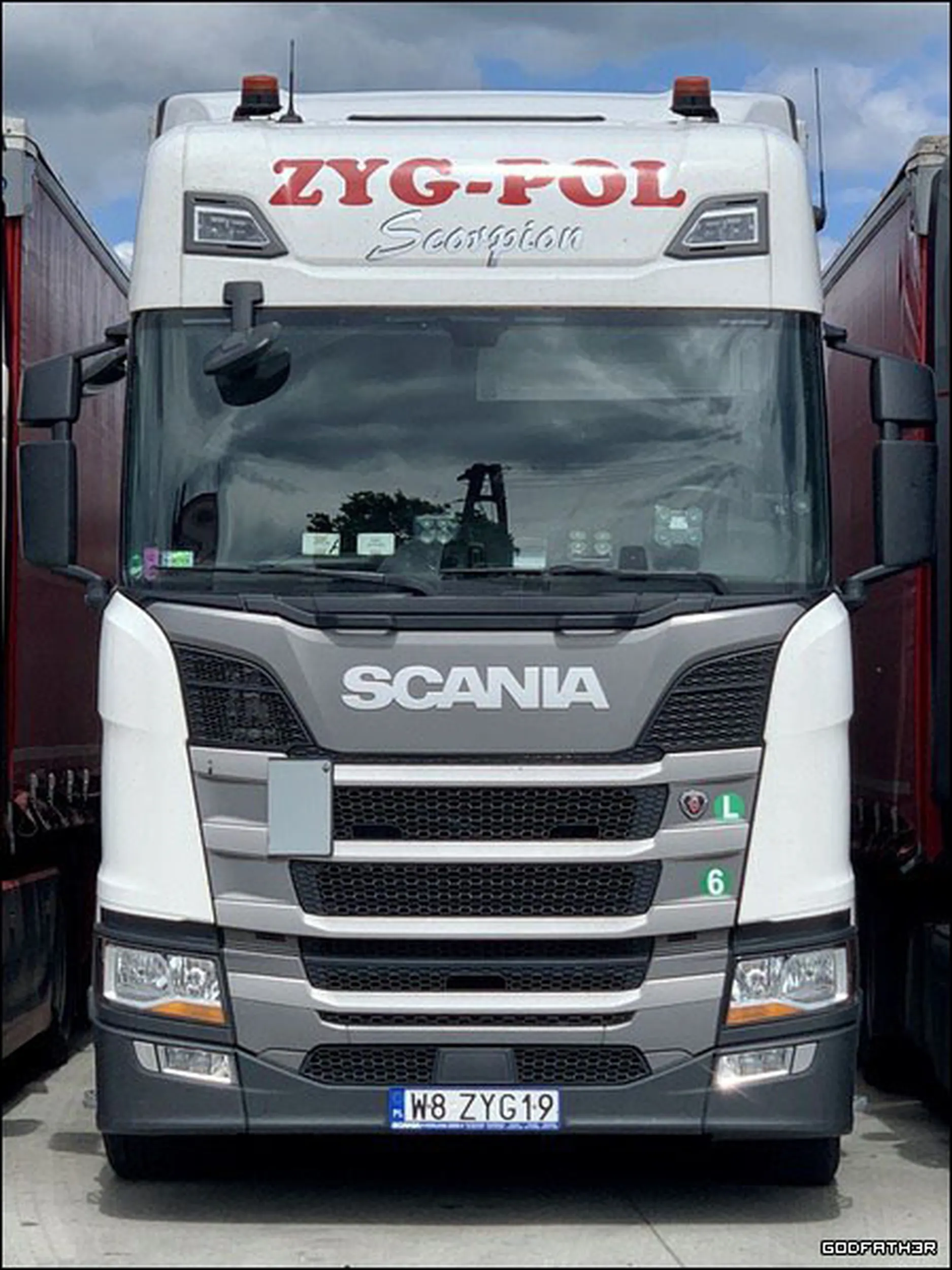 Fajny numer, blacha W8 ZYG19