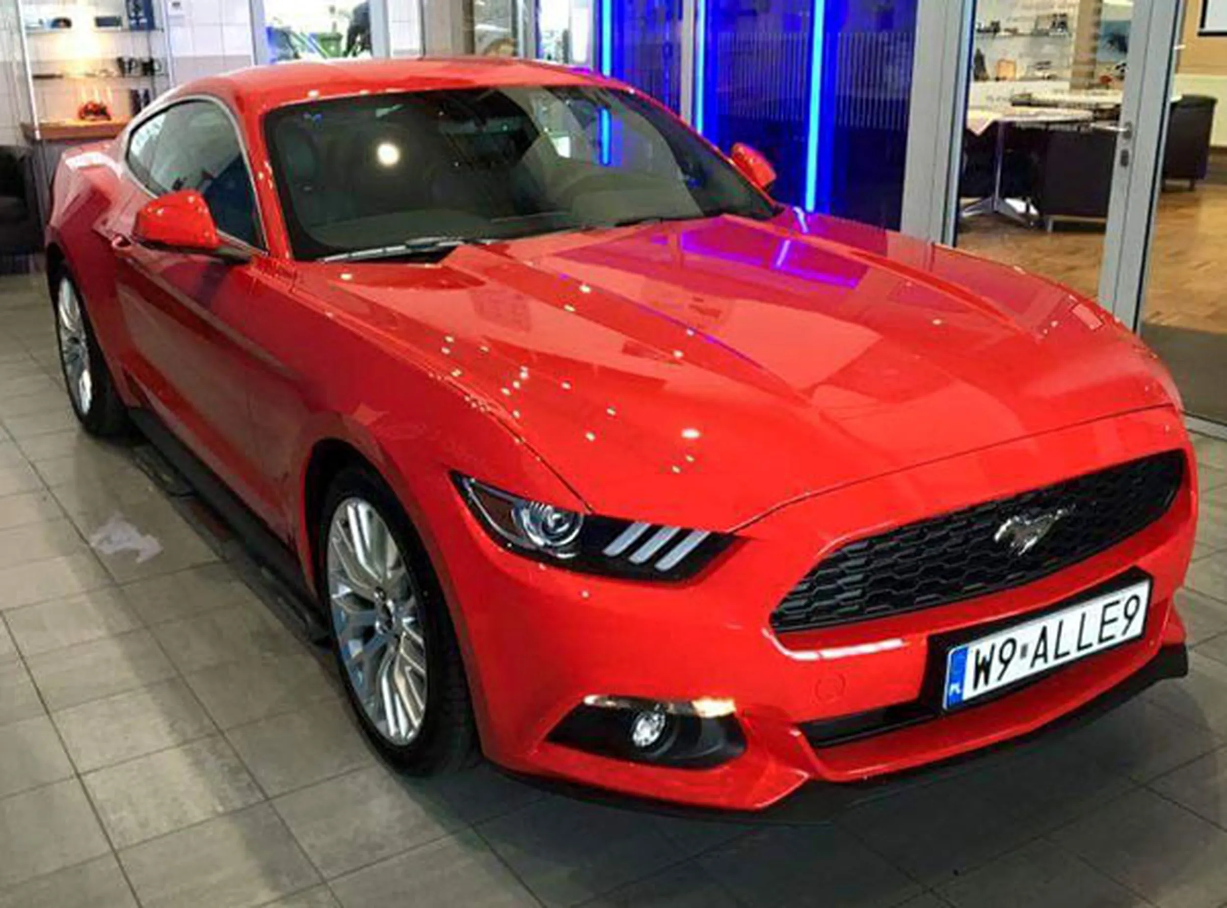 Fajny numer, blacha W9 ALLE9