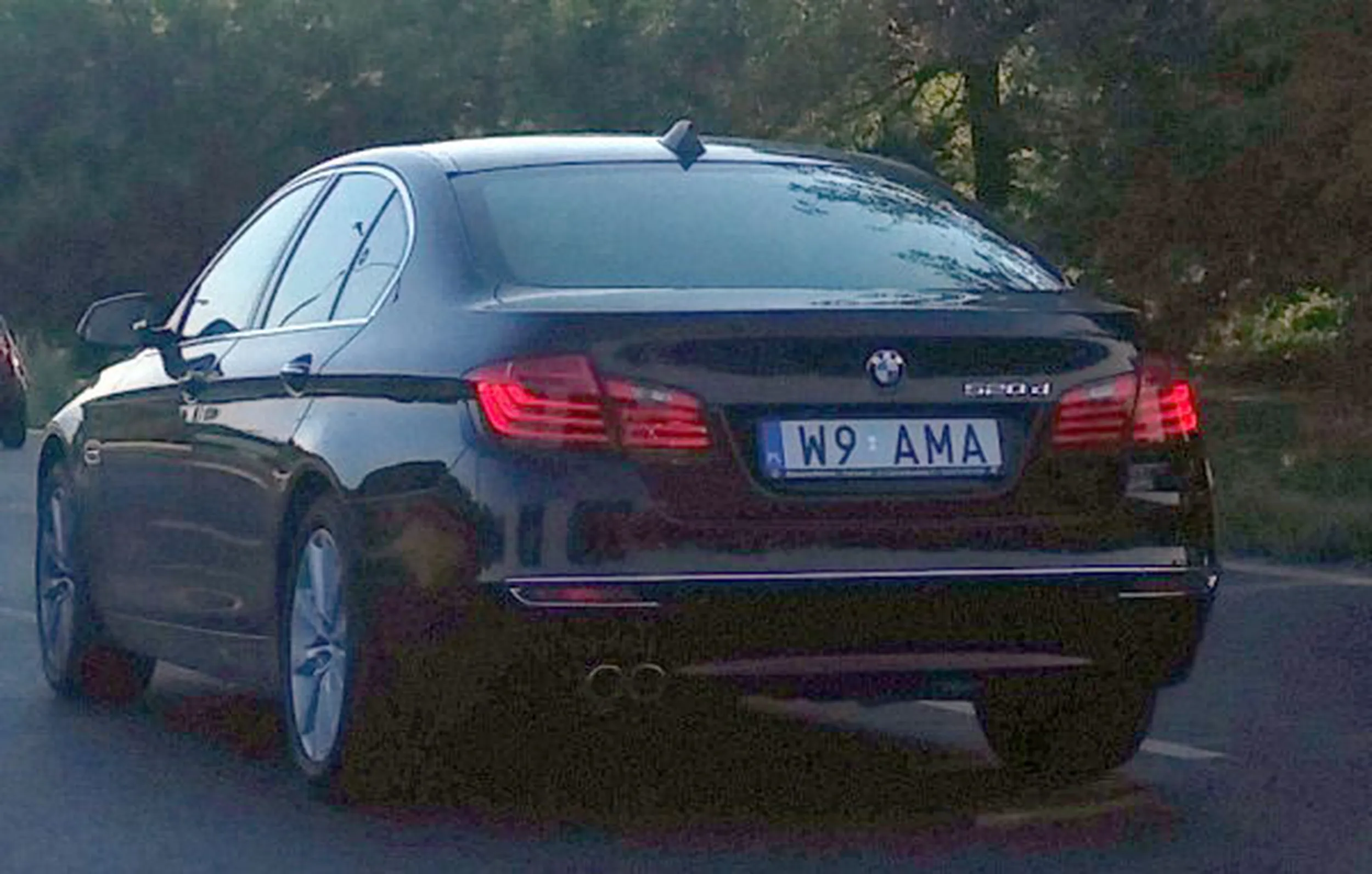 Fajny numer, blacha W9 AMA