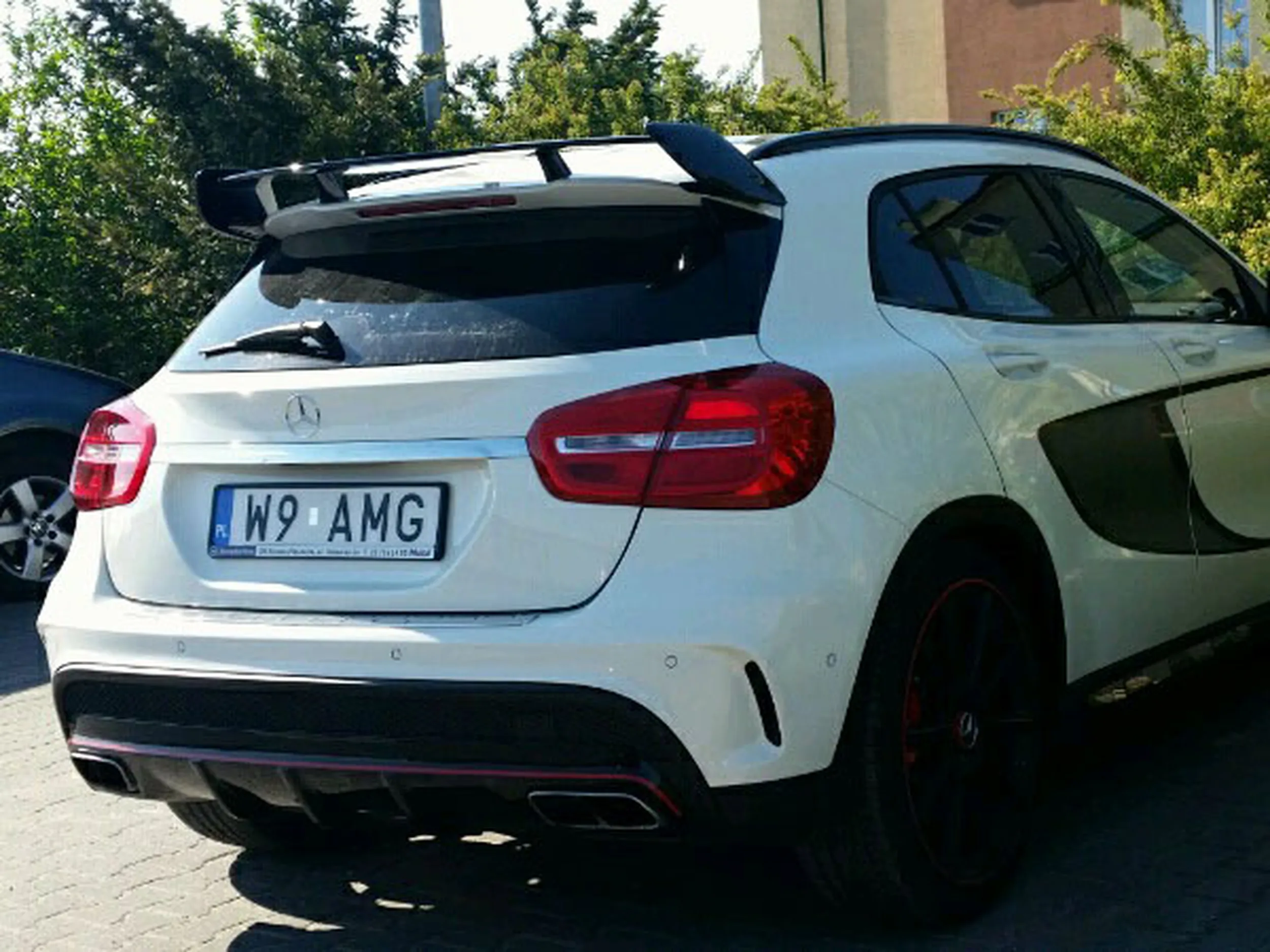 Fajny numer, blacha W9 AMG