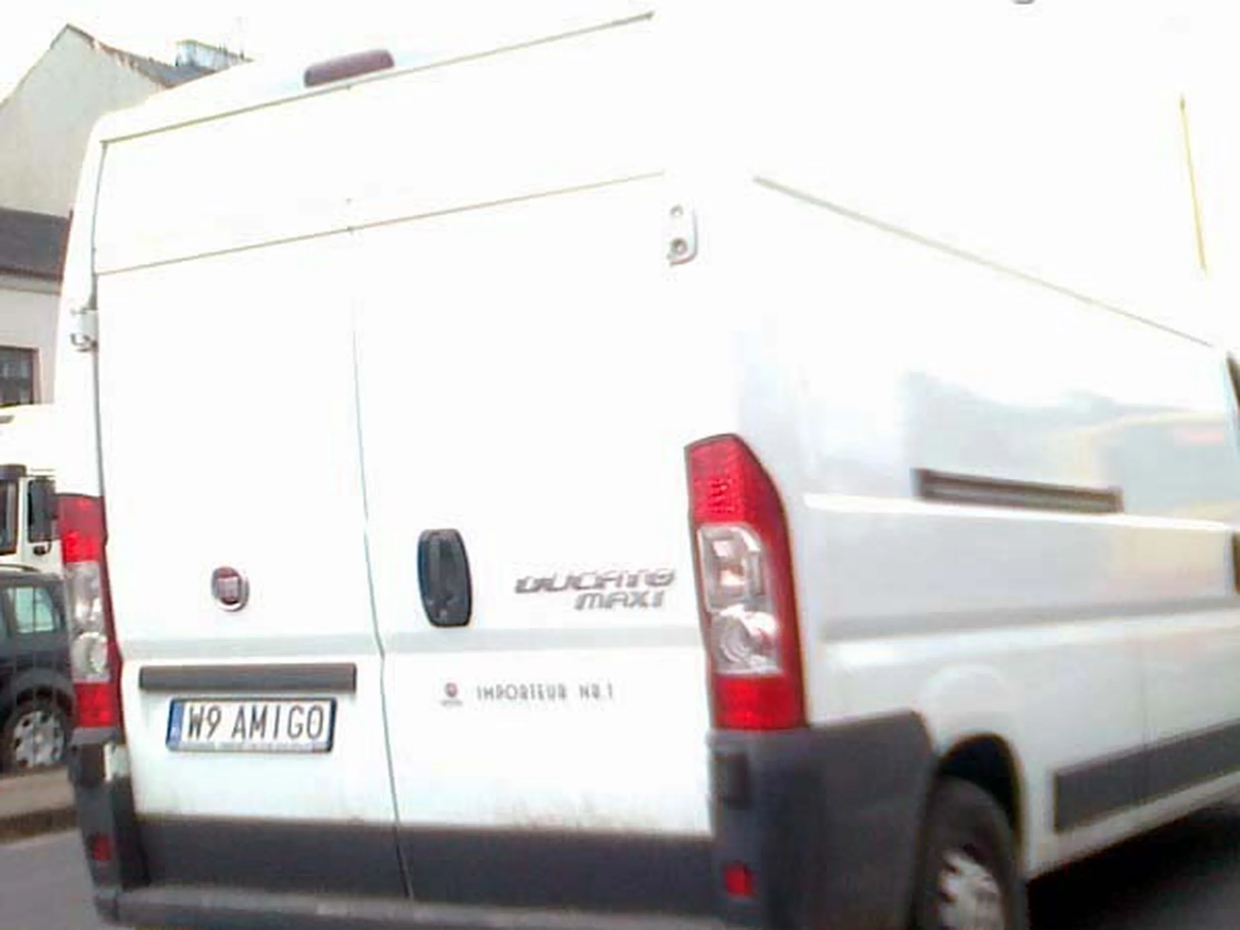 Fajny numer, blacha W9 AMIG0