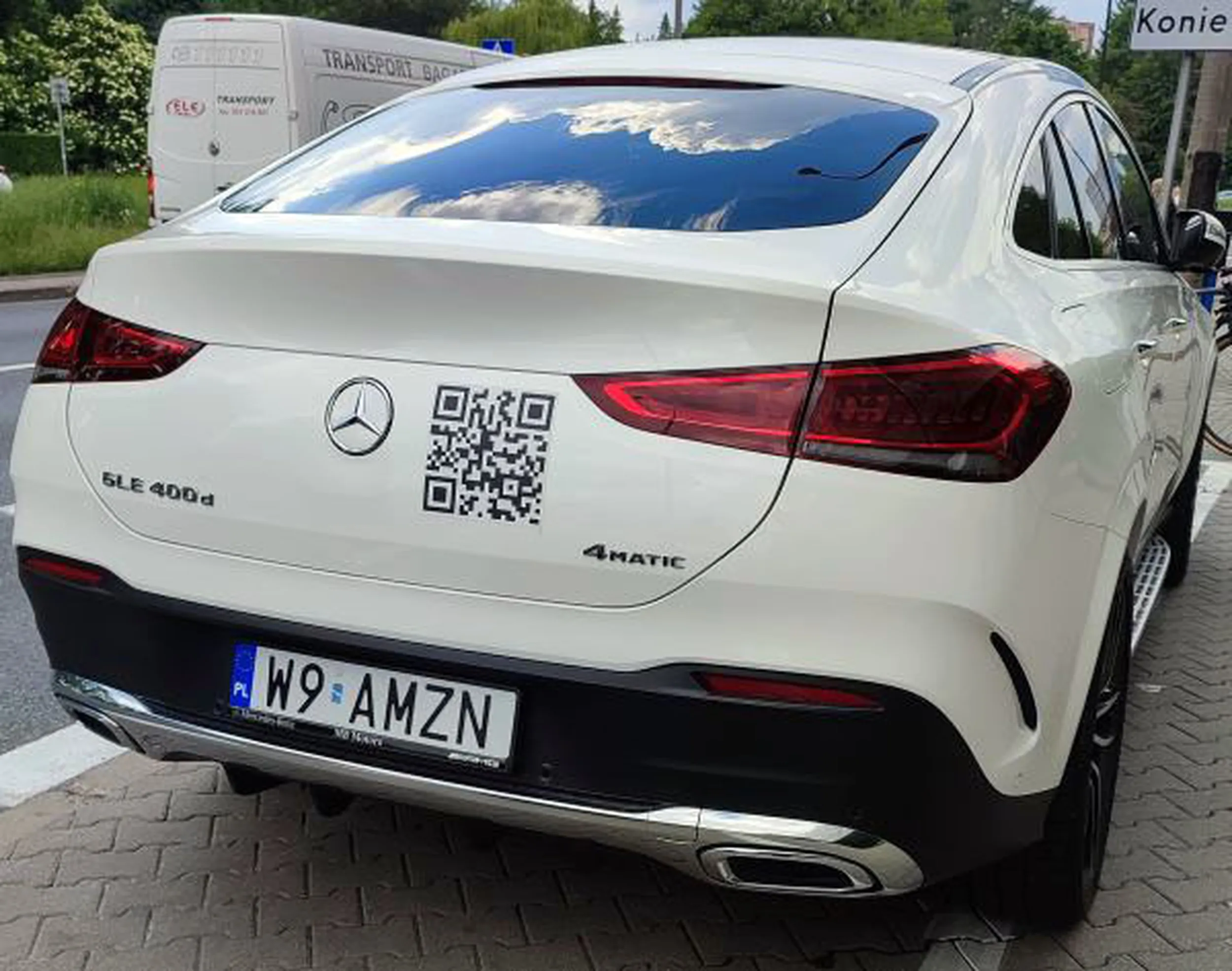 Fajny numer, blacha W9 AMZN