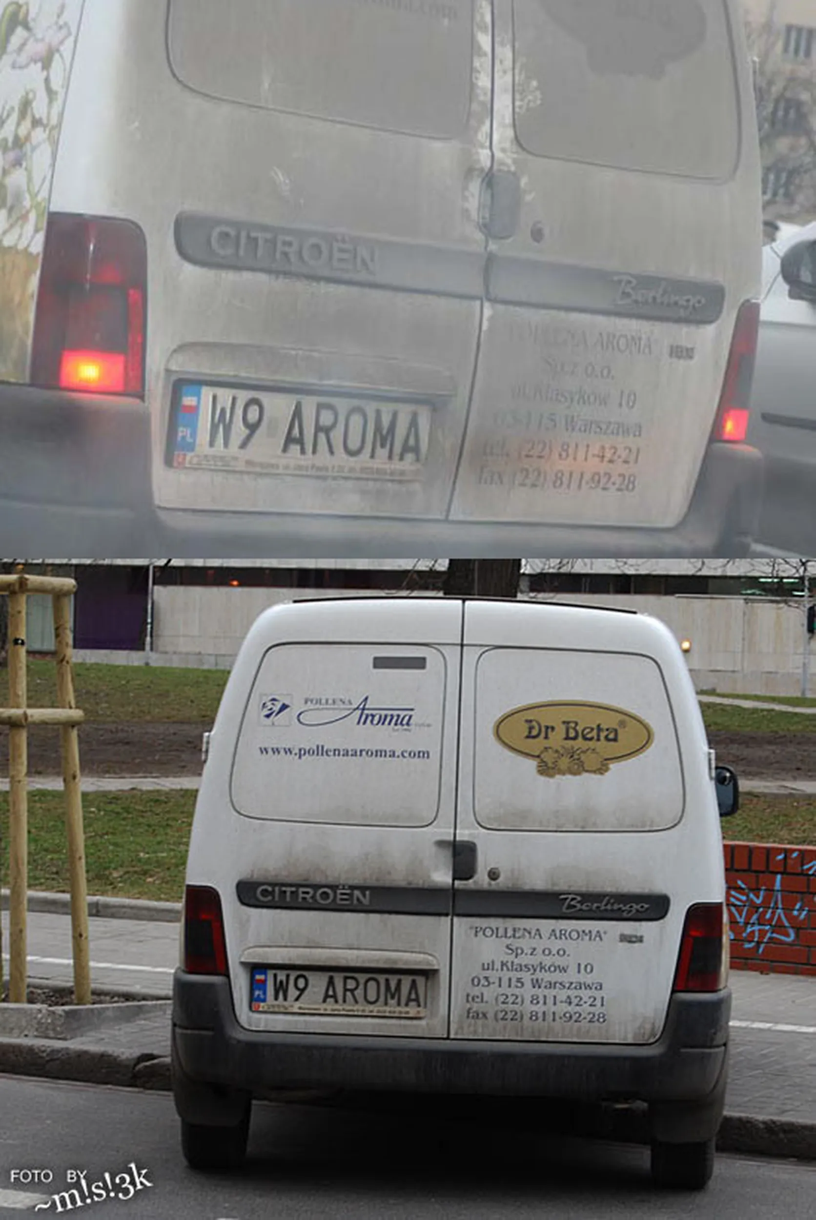 Fajny numer, blacha W9 AROMA