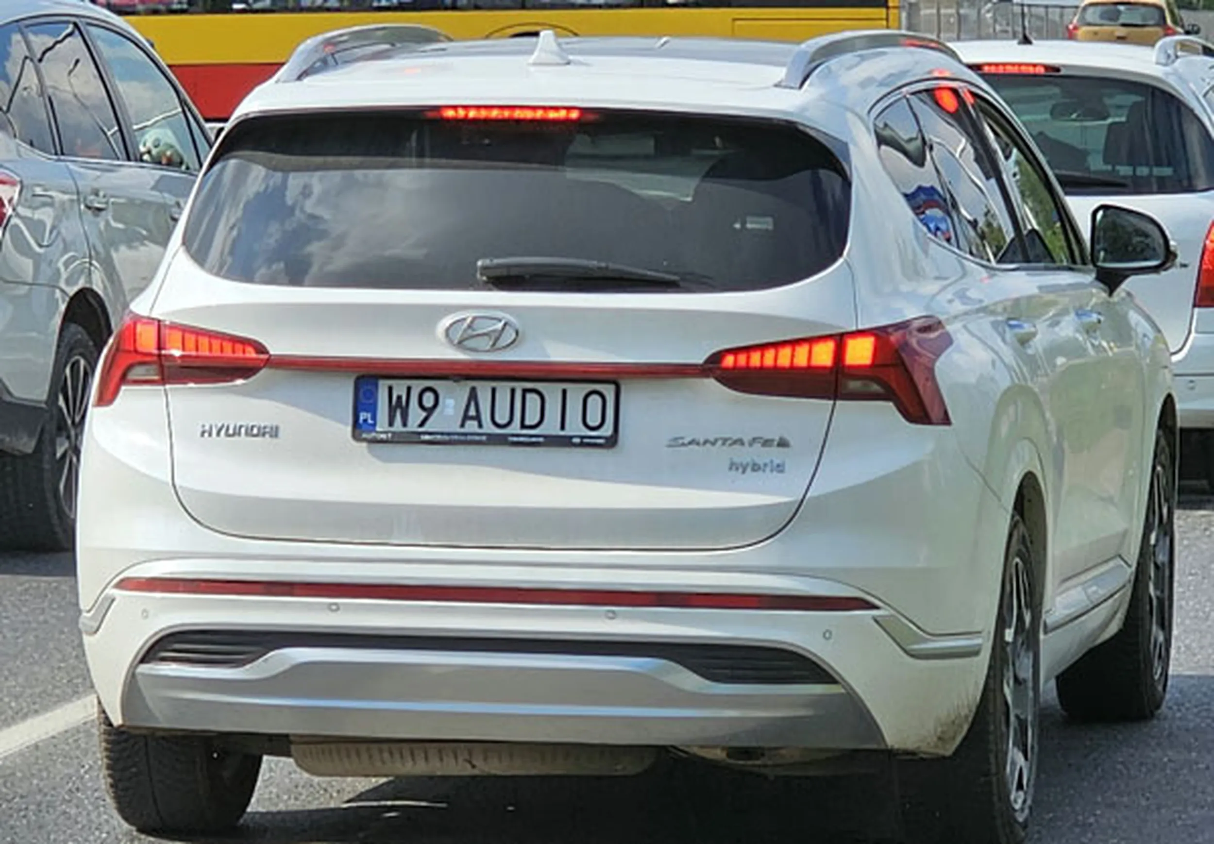 Fajny numer, blacha W9 AUDIO