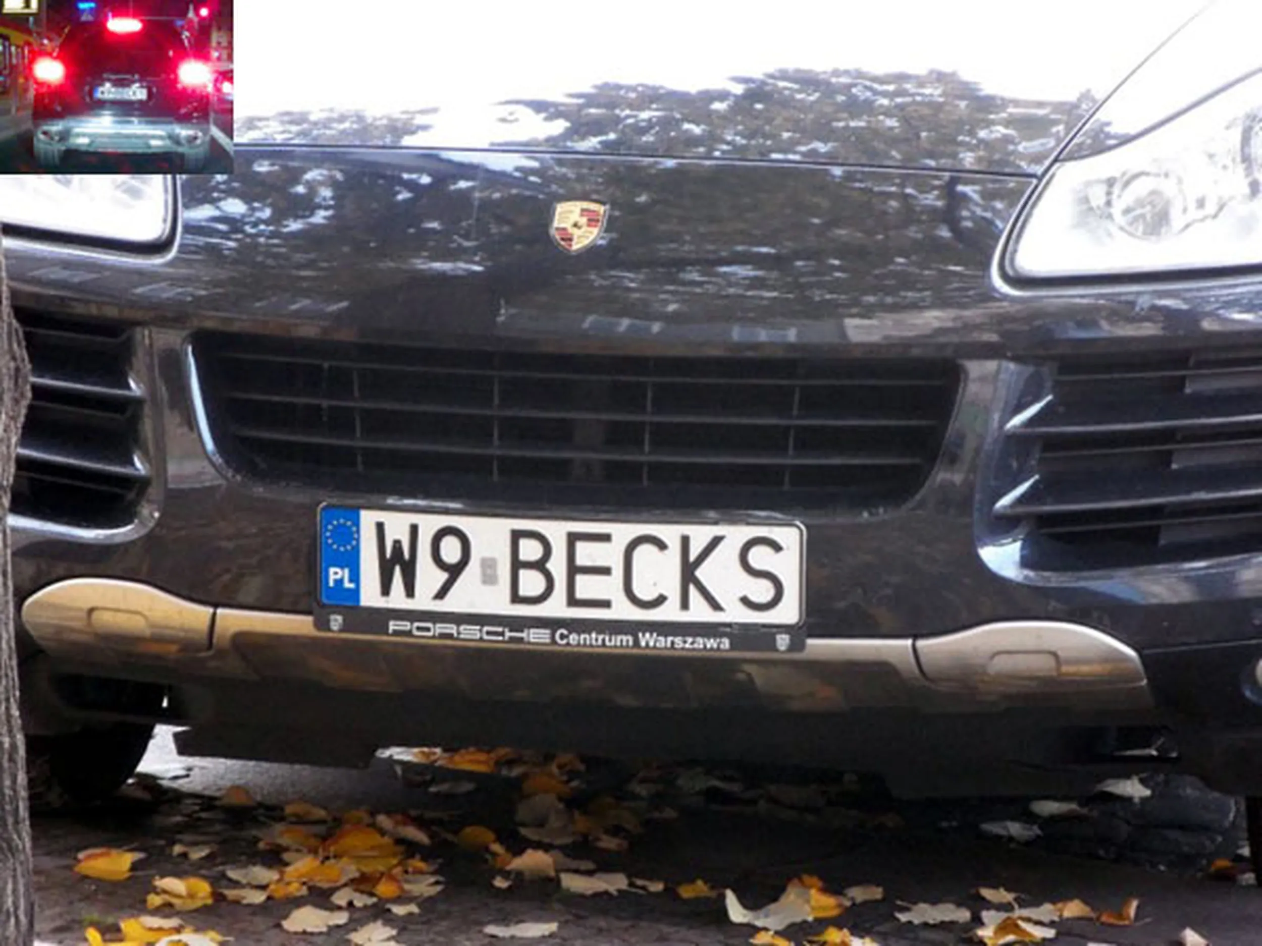 Fajny numer, blacha W9 BECKS