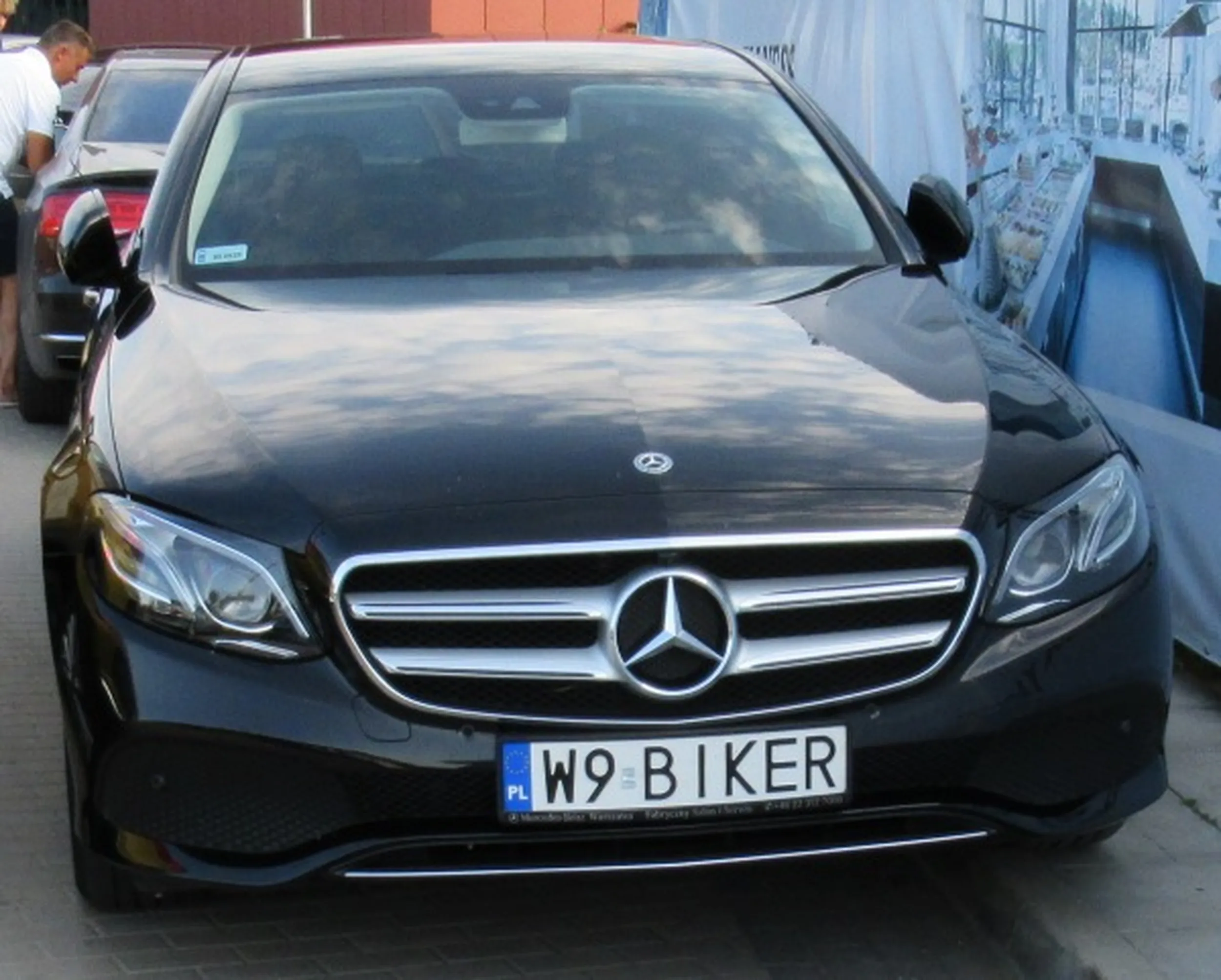 Fajny numer, blacha W9 BIKER