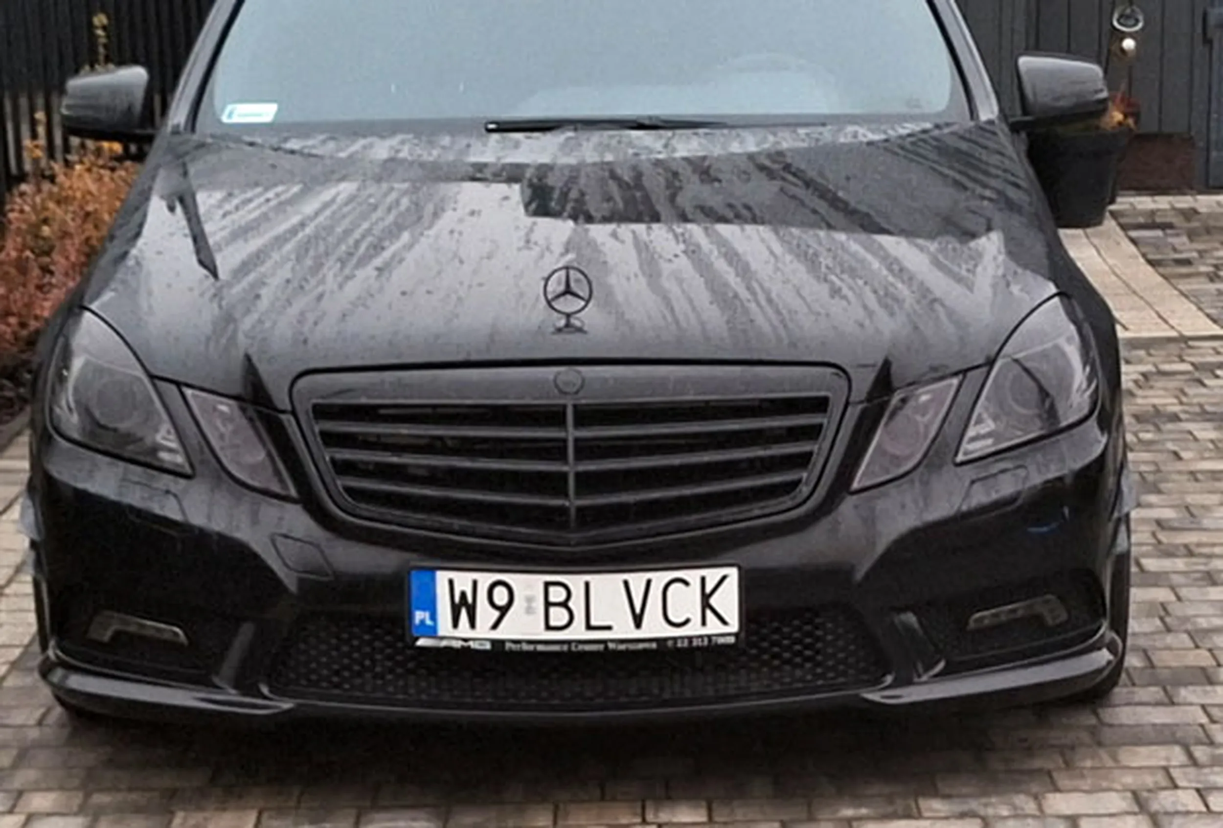 Fajny numer, blacha W9 BLVCK