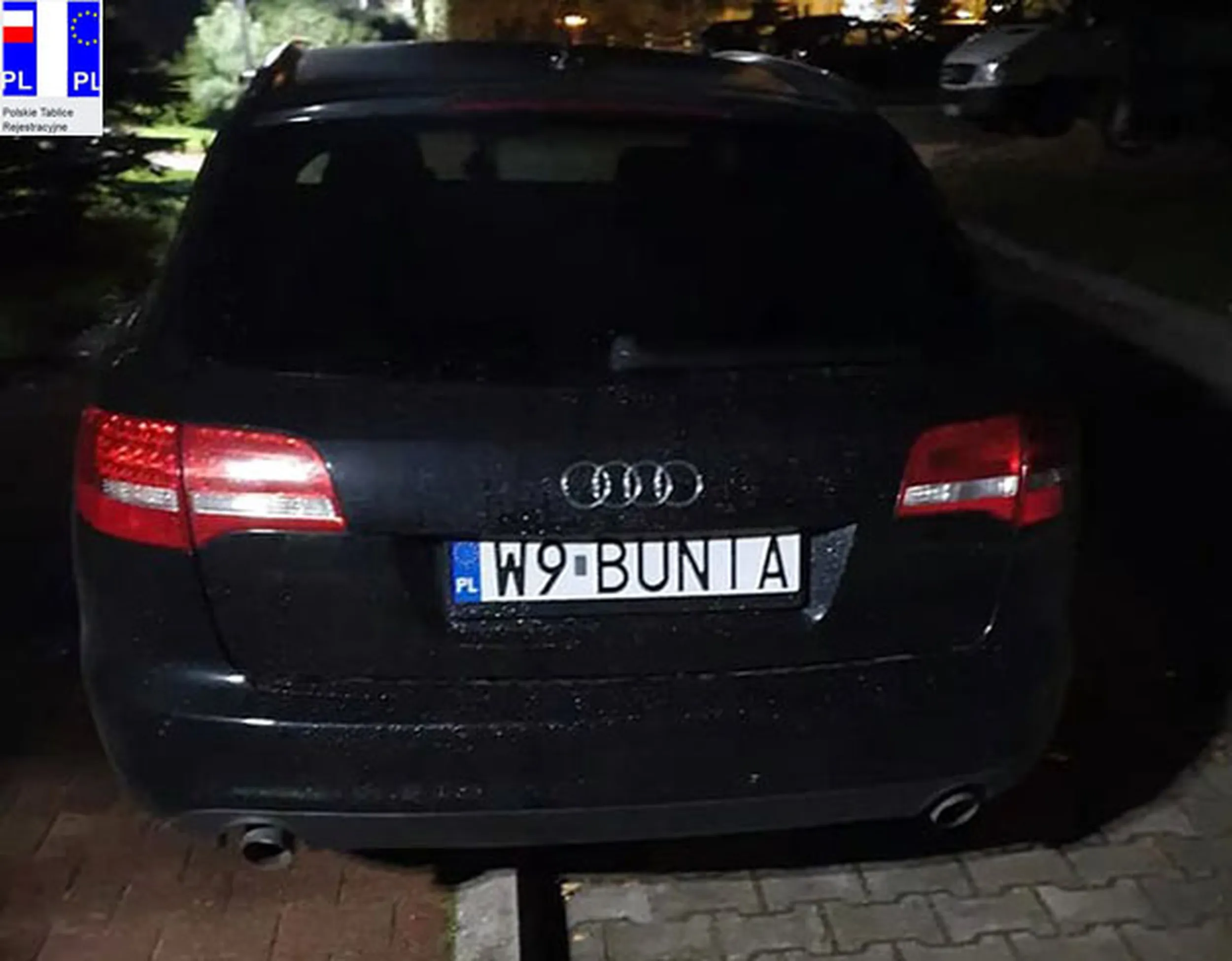 Fajny numer, blacha W9 BUNIA