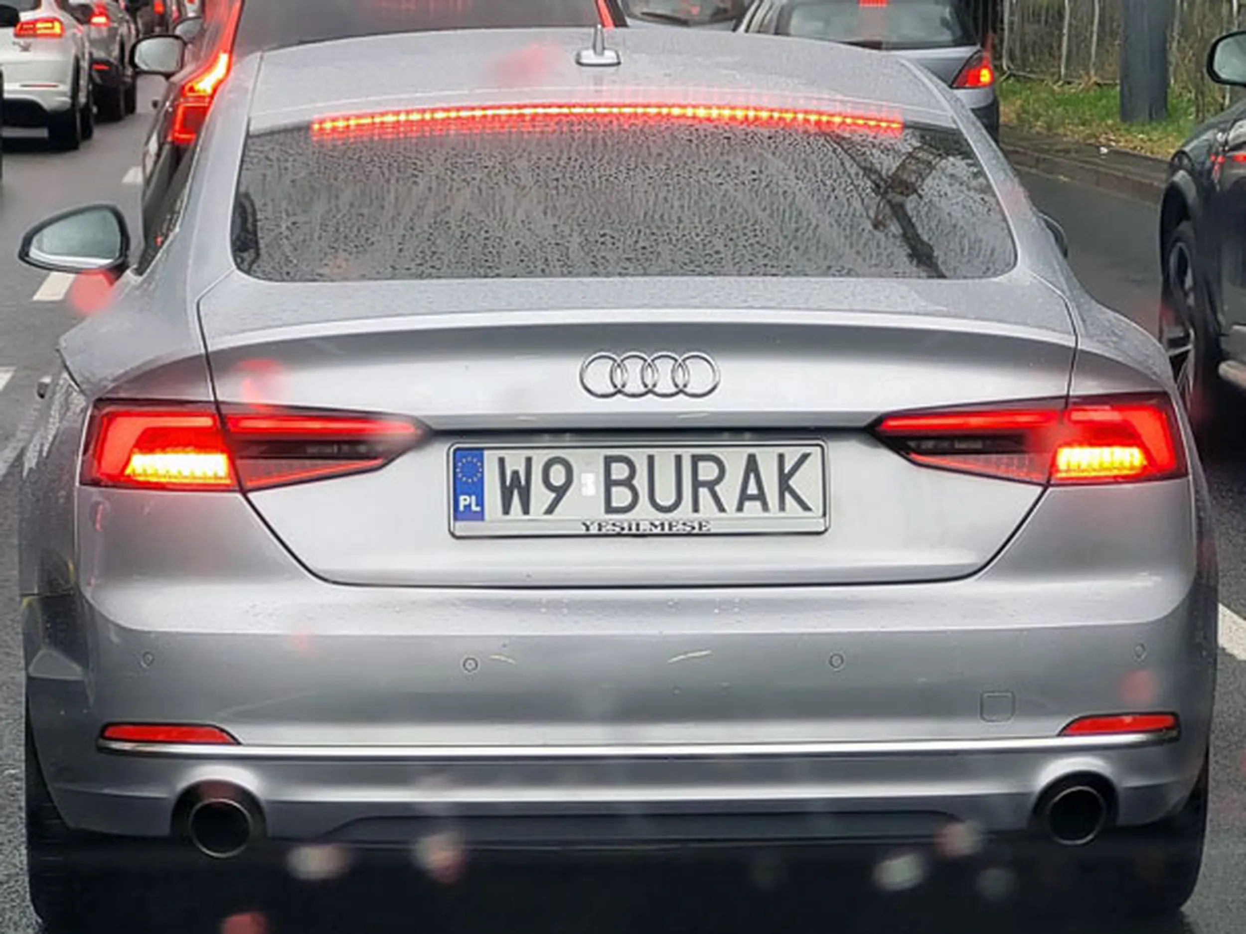 Fajny numer, blacha W9 BURAK