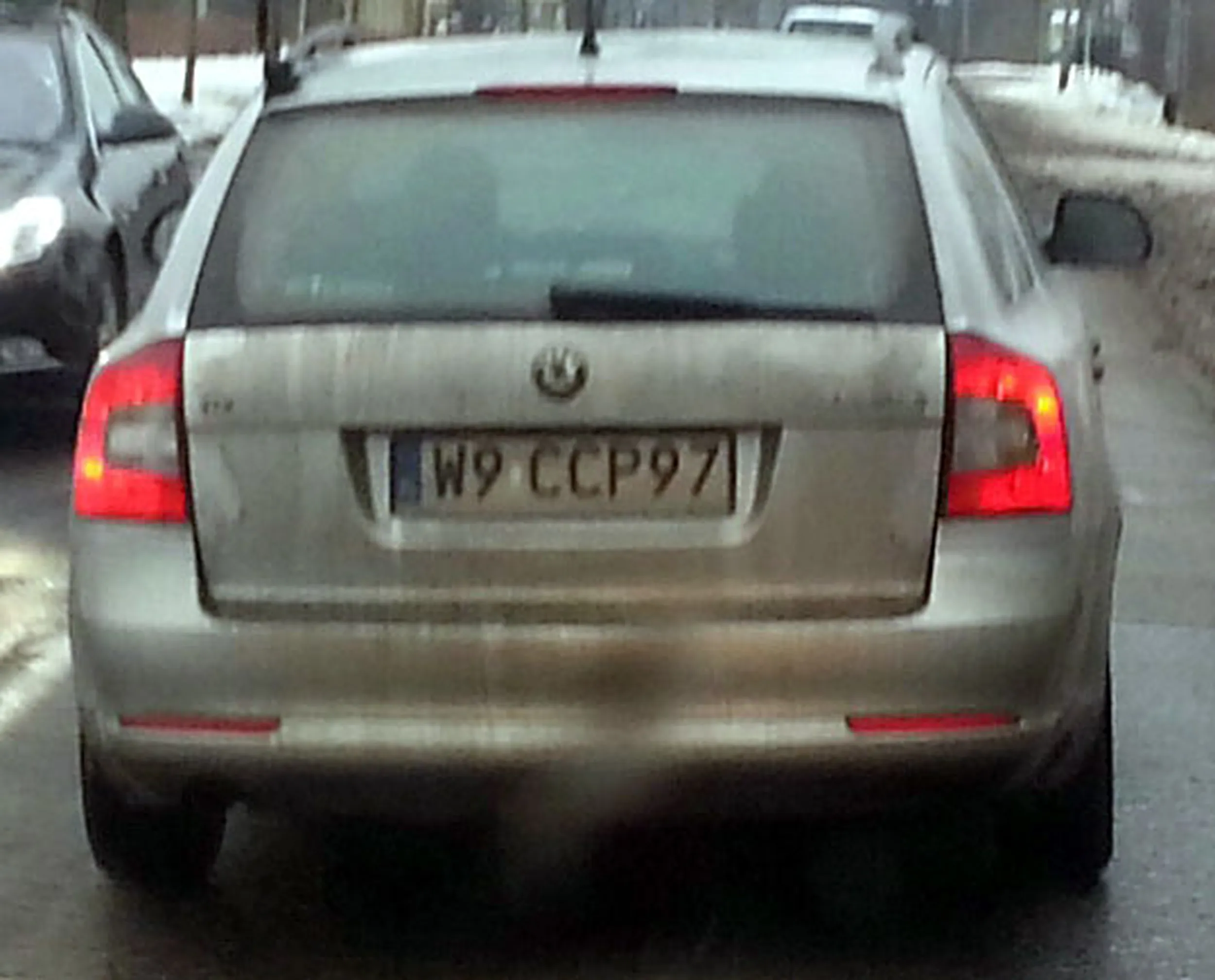 Fajny numer, blacha W9 CCP97