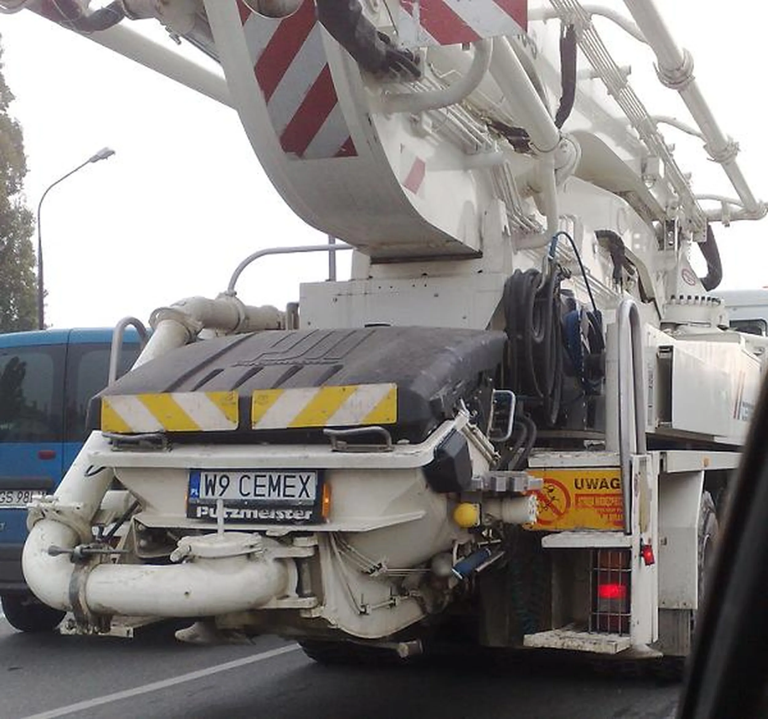 Fajny numer, blacha W9 CEMEX