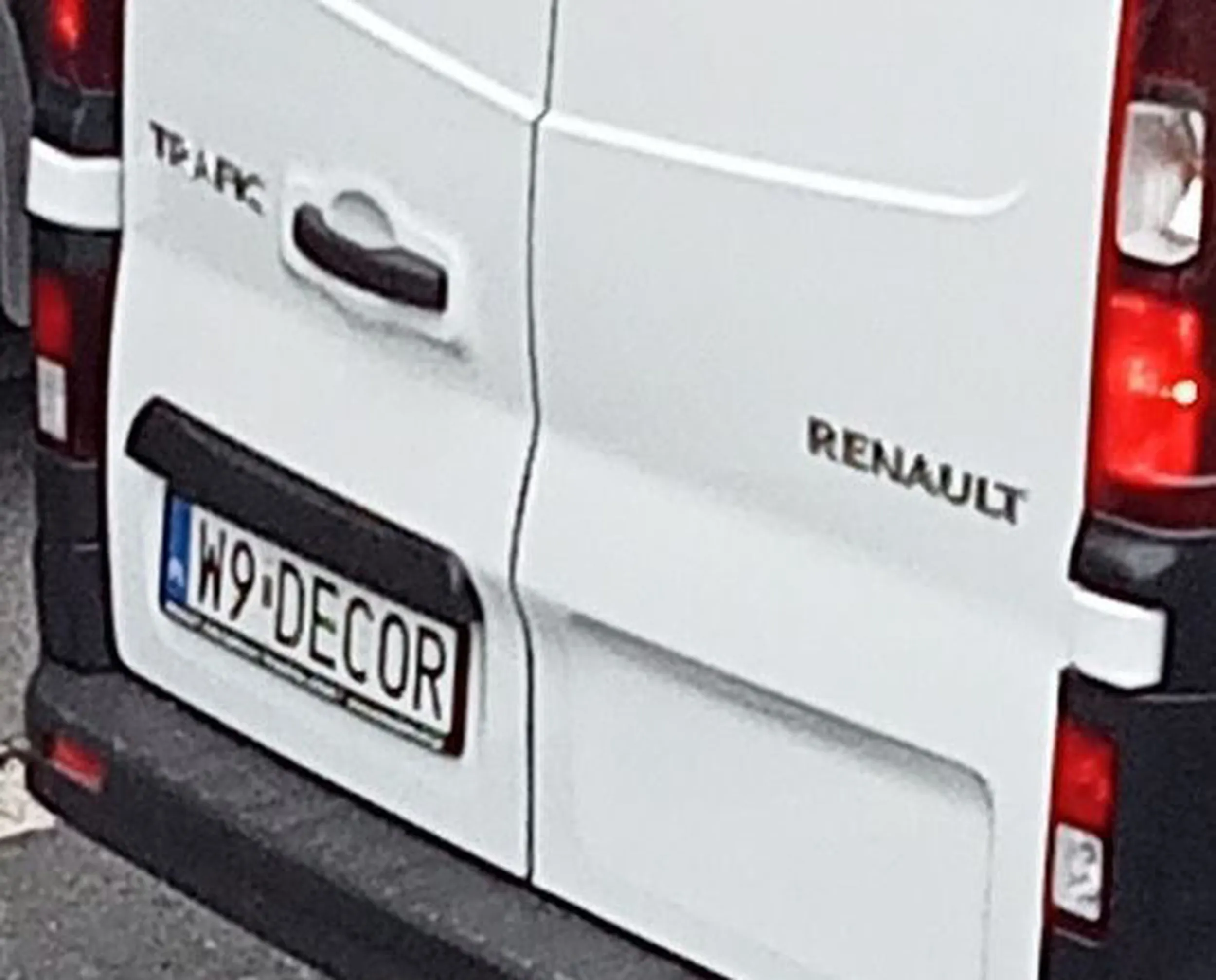 Fajny numer, blacha W9 DECOR