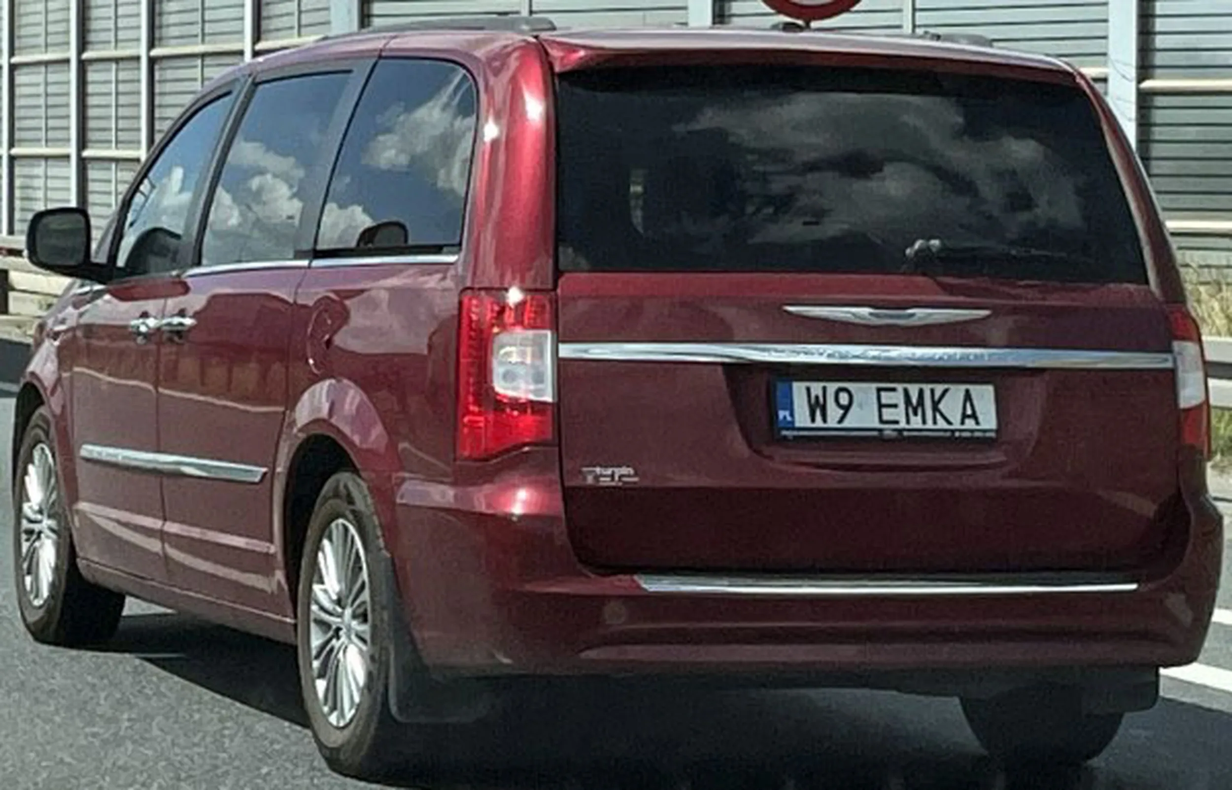 Fajny numer, blacha W9 EMKA