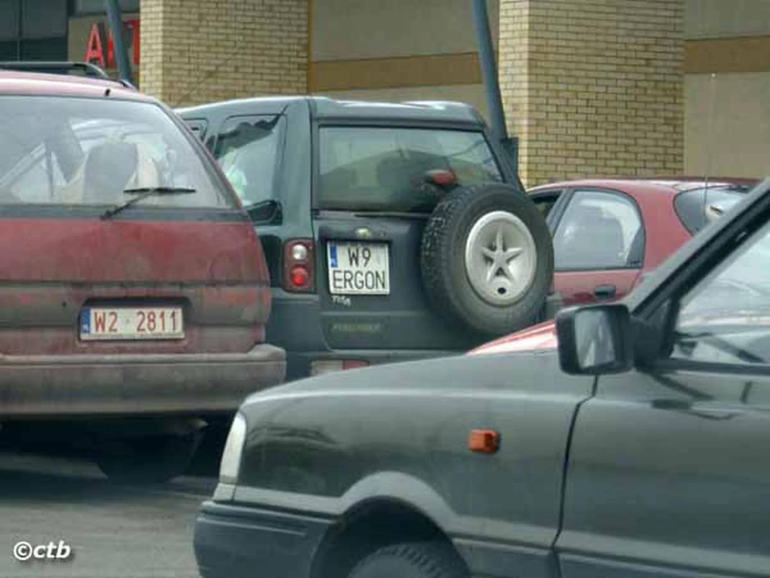 Fajny numer, blacha W9 ERGON