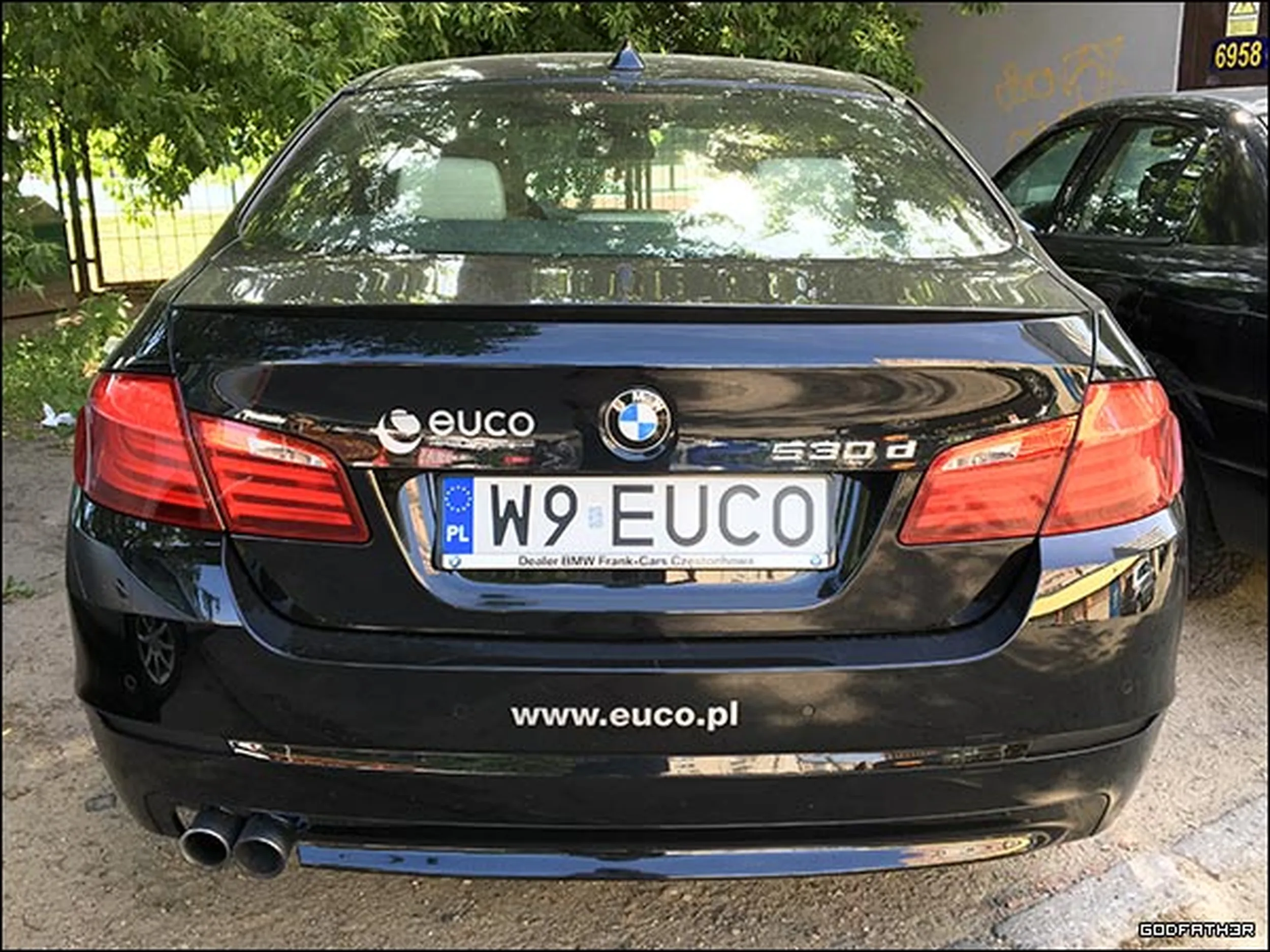 Fajny numer, blacha W9 EUCO