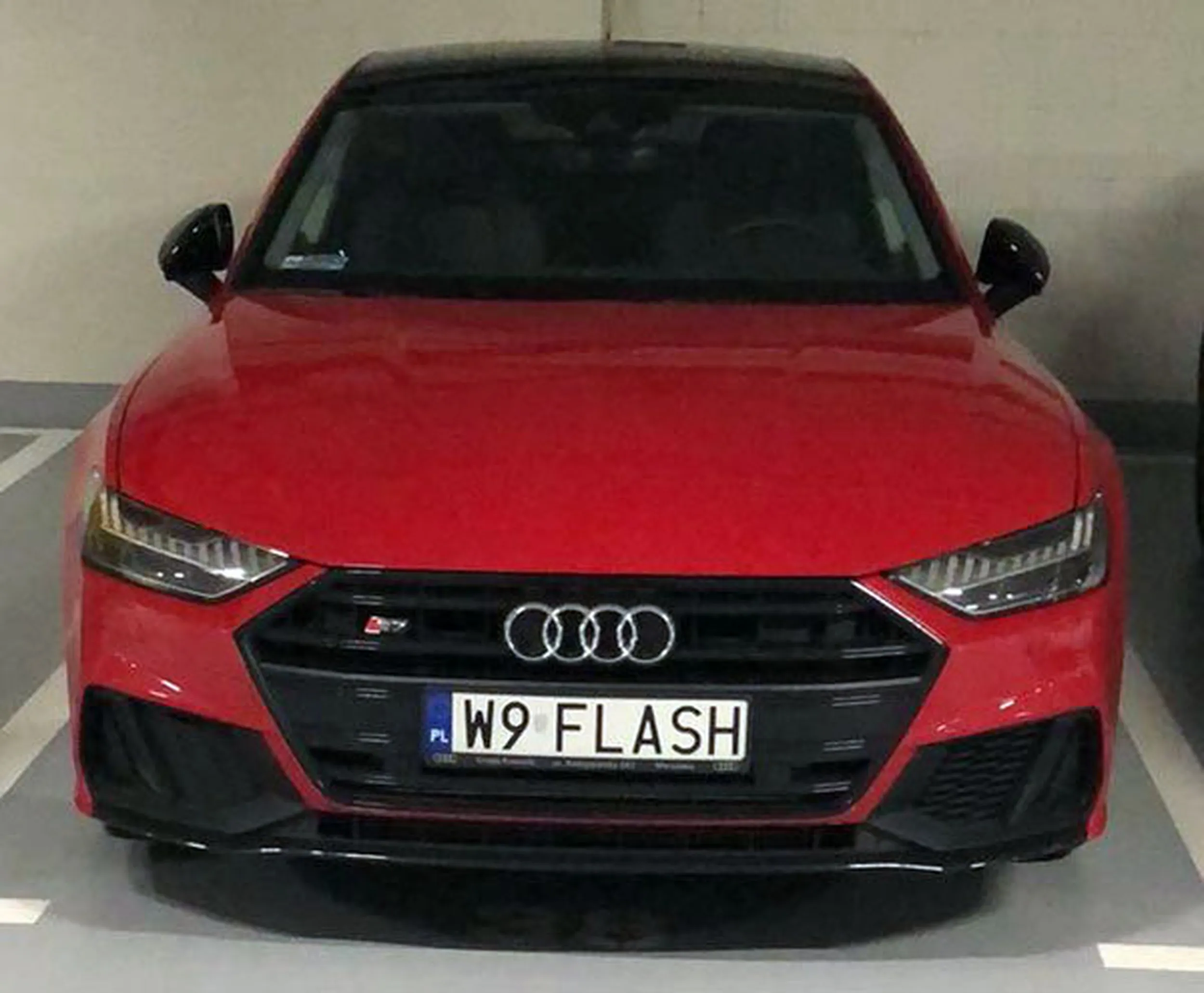 Fajny numer, blacha W9 FLASH