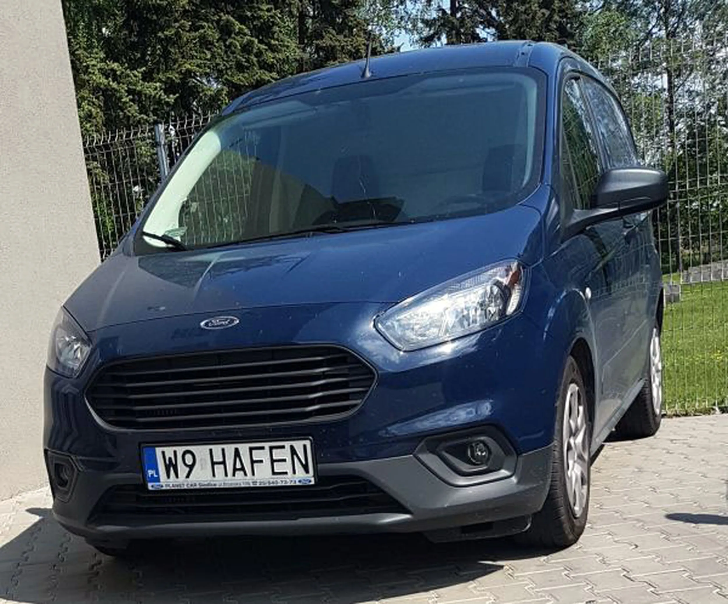 Fajny numer, blacha W9 HAFEN