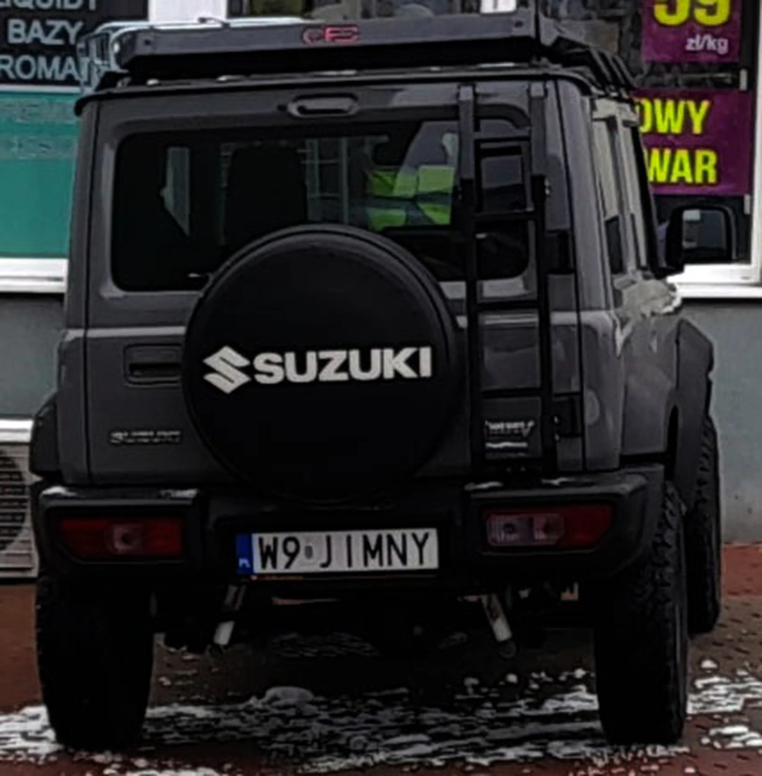 Fajny numer, blacha W9 JIMNY