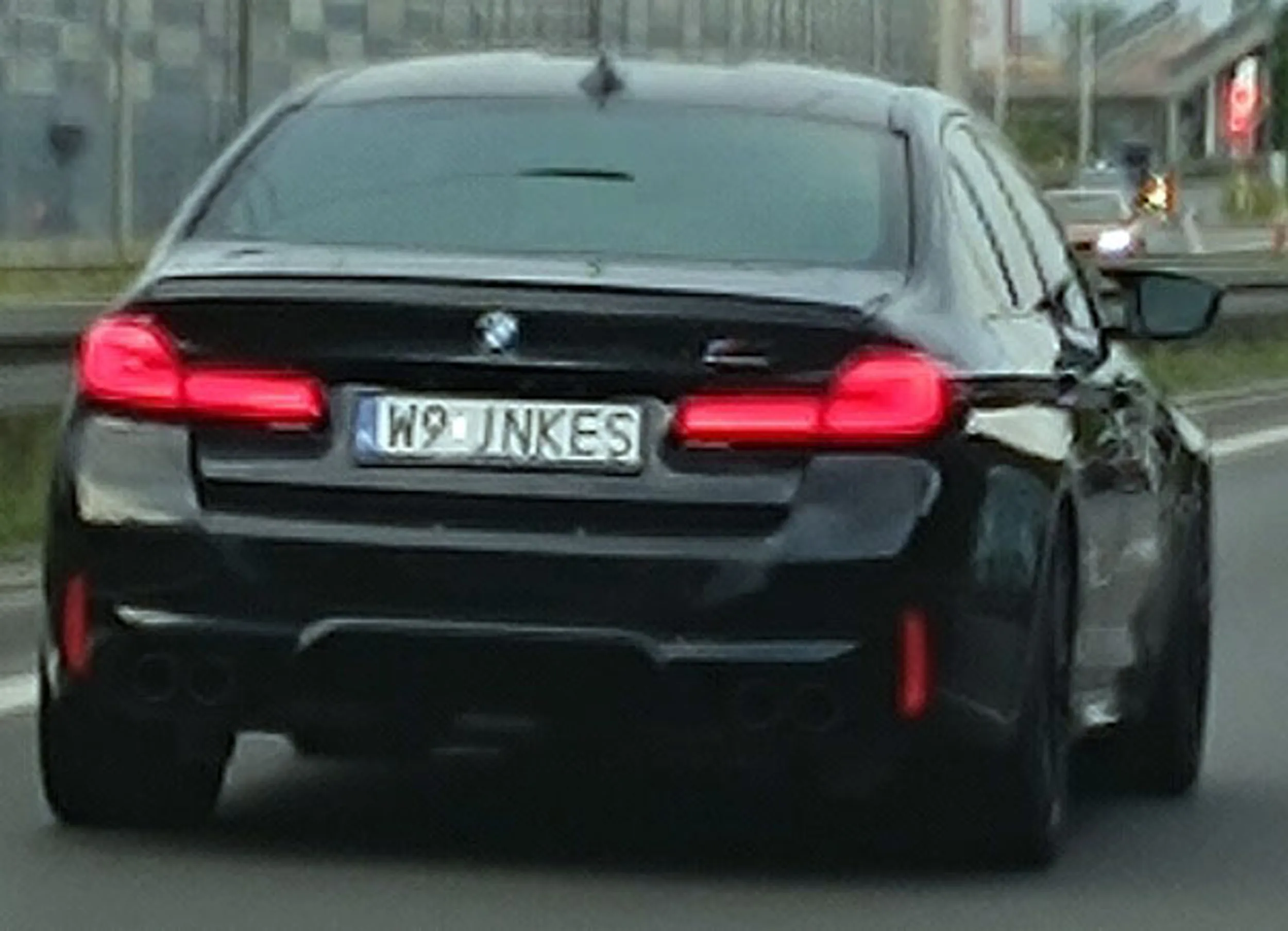 Fajny numer, blacha W9 JNKES