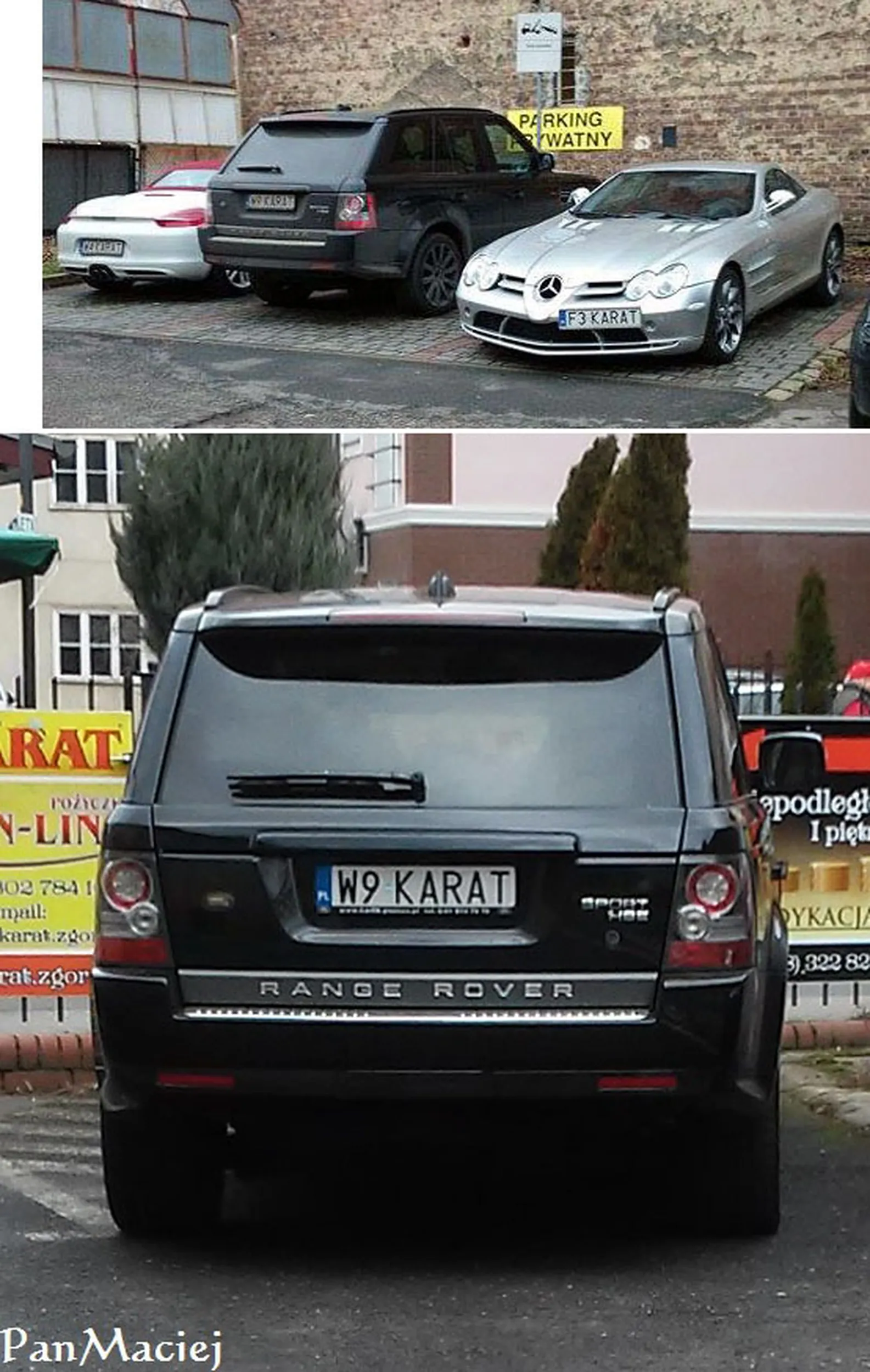 Fajny numer, blacha W9 KARAT