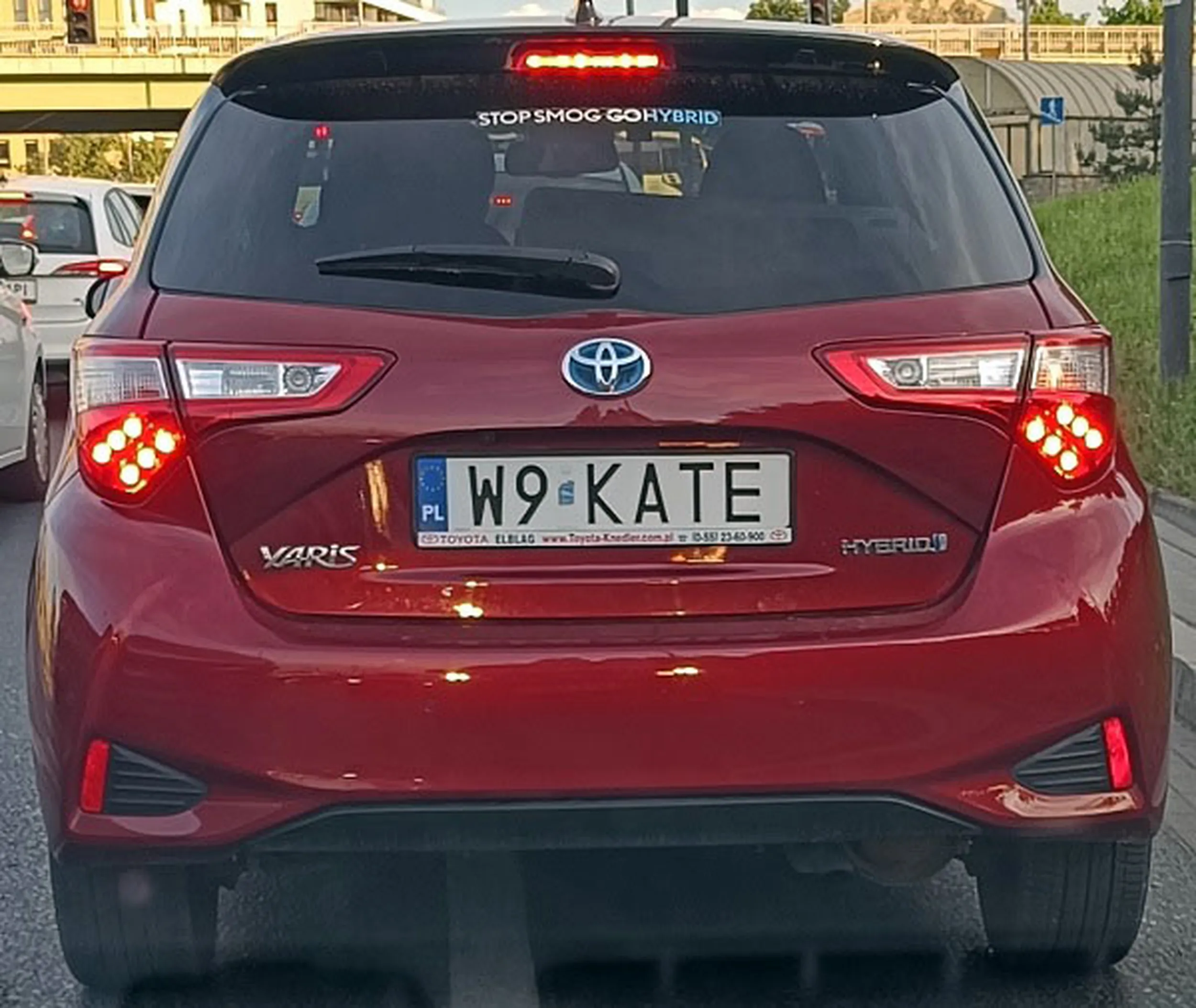 Fajny numer, blacha W9 KATE