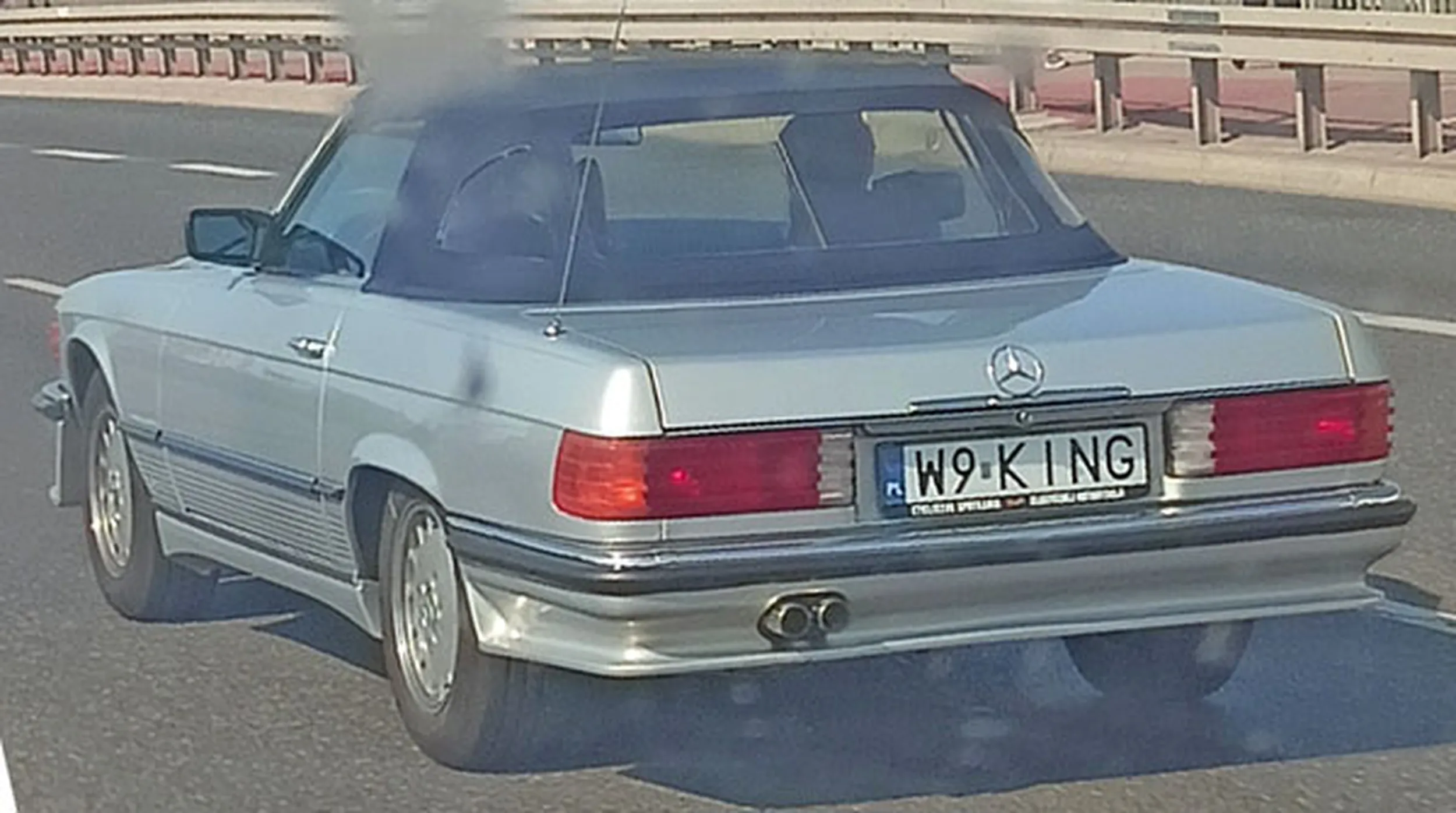 Fajny numer, blacha W9 KING