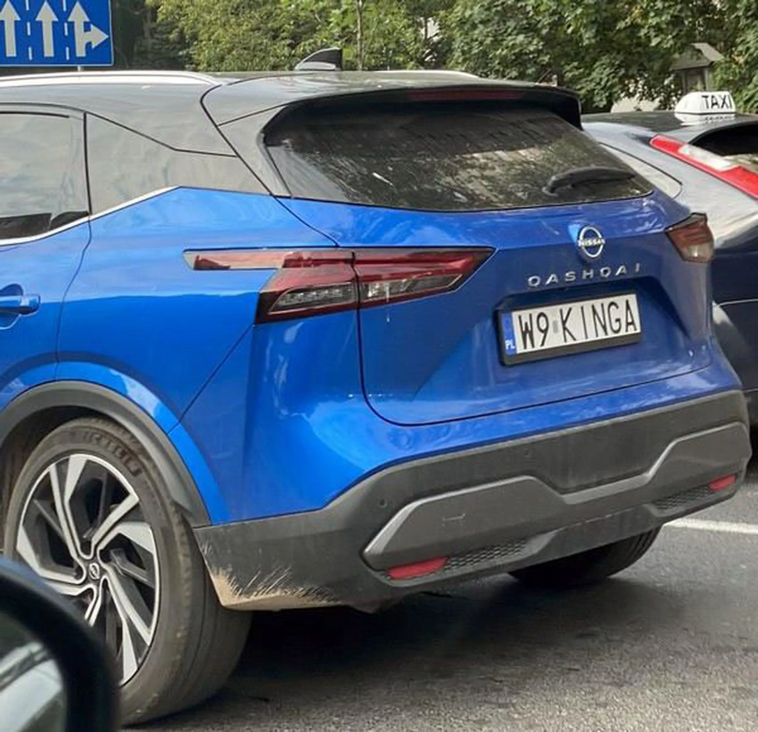 Fajny numer, blacha W9 KINGA